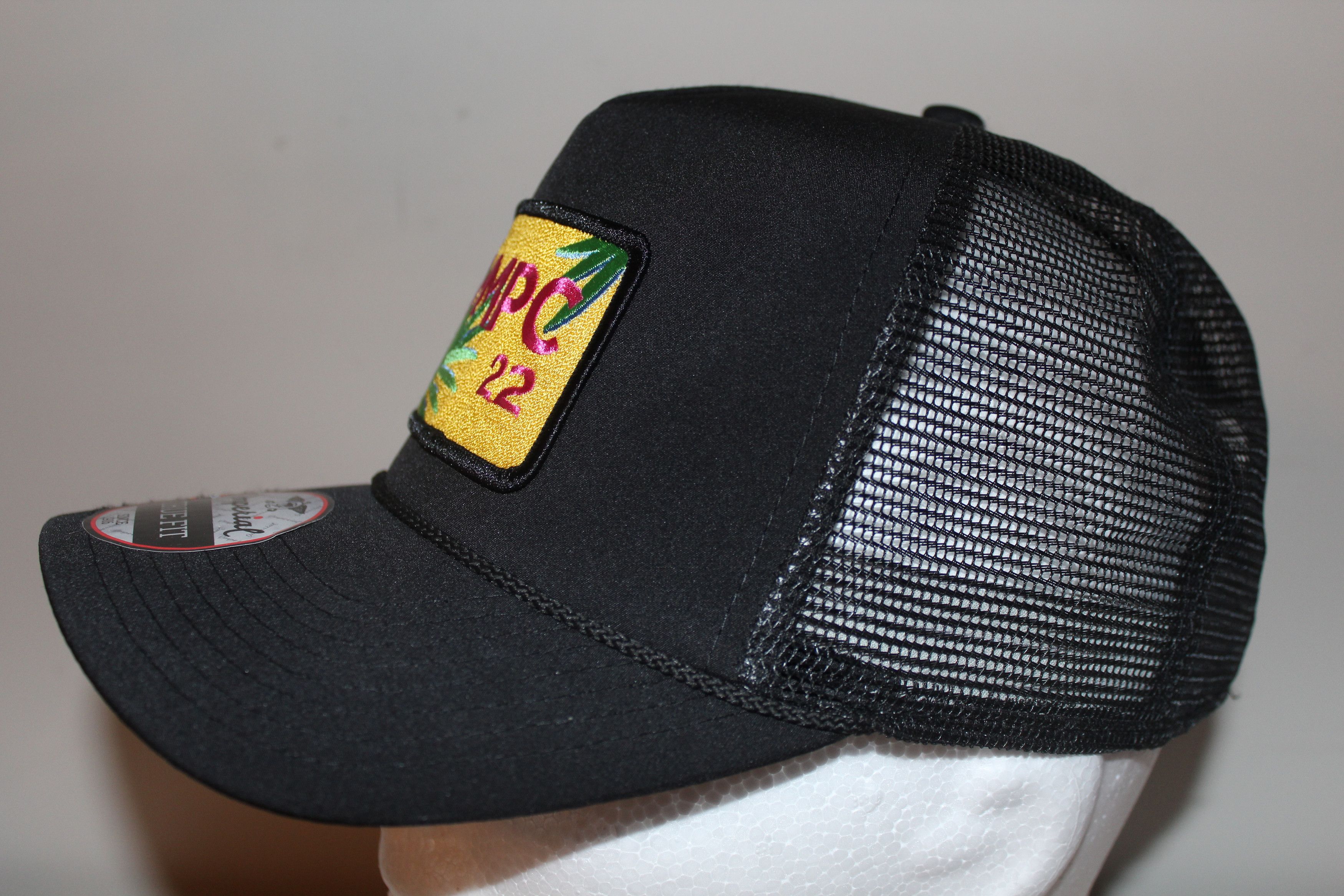 Imperial MMPC 2022 Pink Yellow Black Mesh Trucker Hat Snapback Miami Size ONE SIZE - 3 Thumbnail