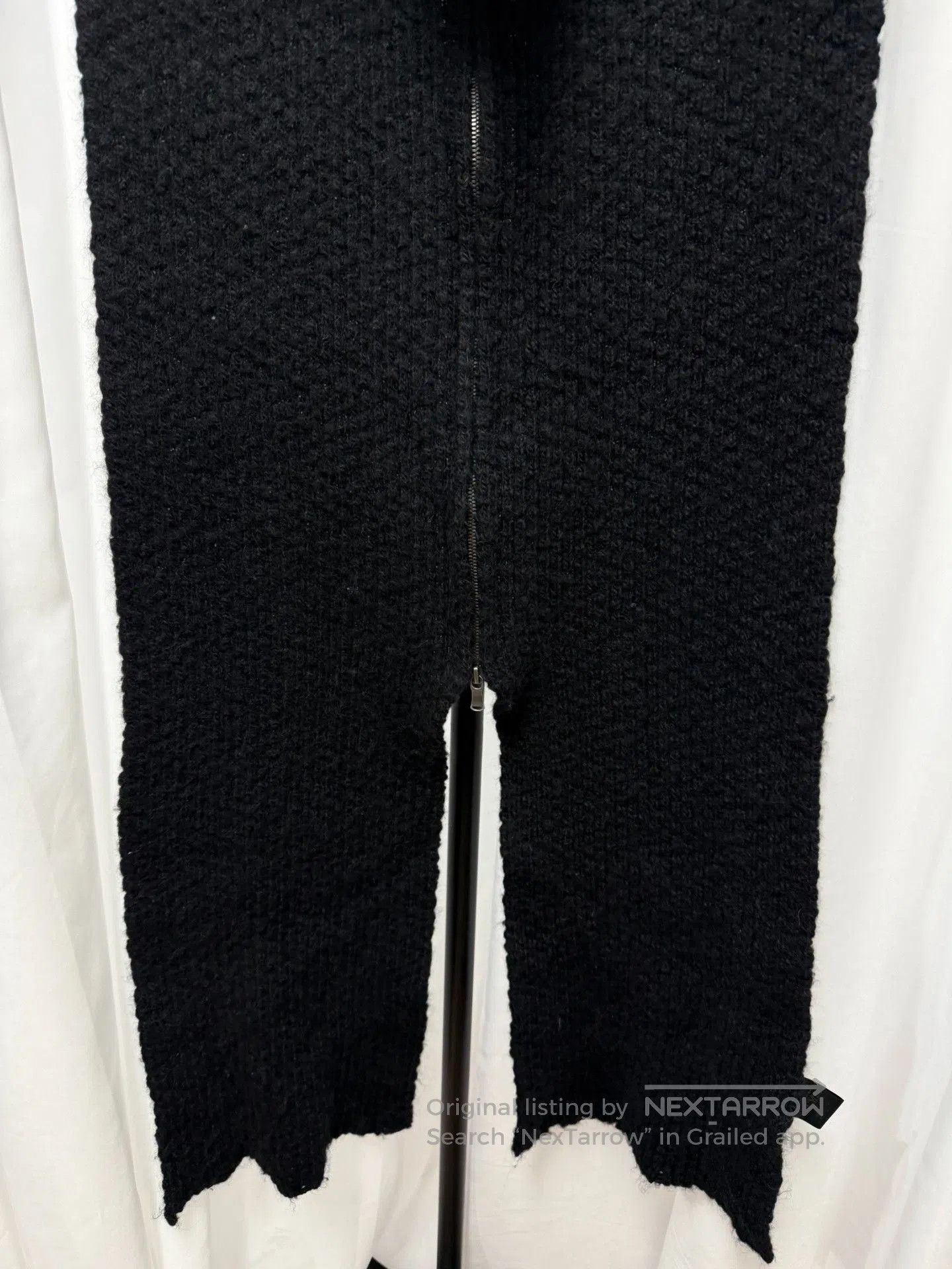 The Viridi-anne viride anne TVA Wool Zip Scarf Collar. Size ONE SIZE - 3 Thumbnail