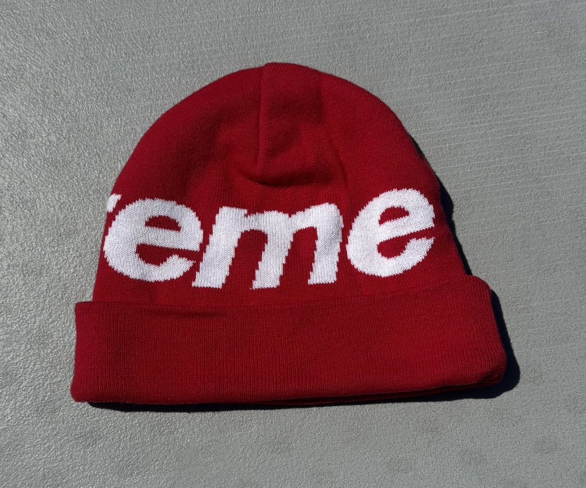 Supreme Supreme Big logo beanie Size ONE SIZE - 3 Thumbnail