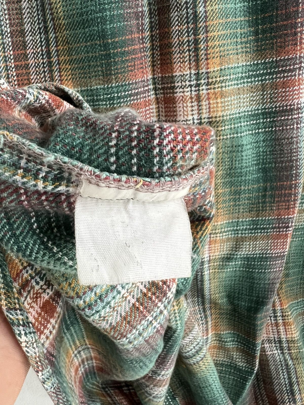 Hook-Ups 1990s Mambo Beautiful Shadow Plaid Patch Pocket Work Jacket Size US L / EU 52-54 / 3 - 8 Thumbnail