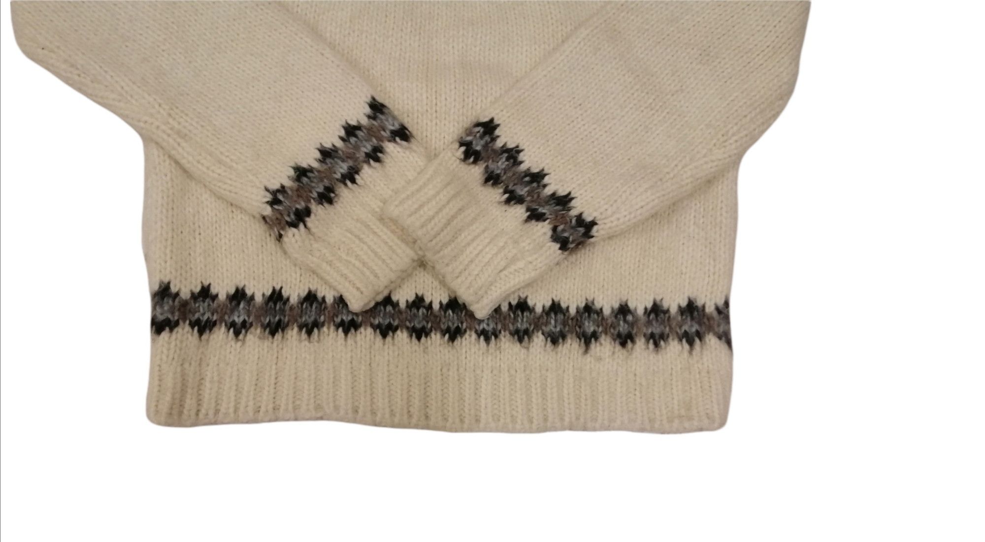 Aran Isles Knitwear 💥SENDOFFER✨ Saint Laurent Inspired Isle Knitwear Sweater Size US M / EU 48-50 / 2 - 14 Thumbnail