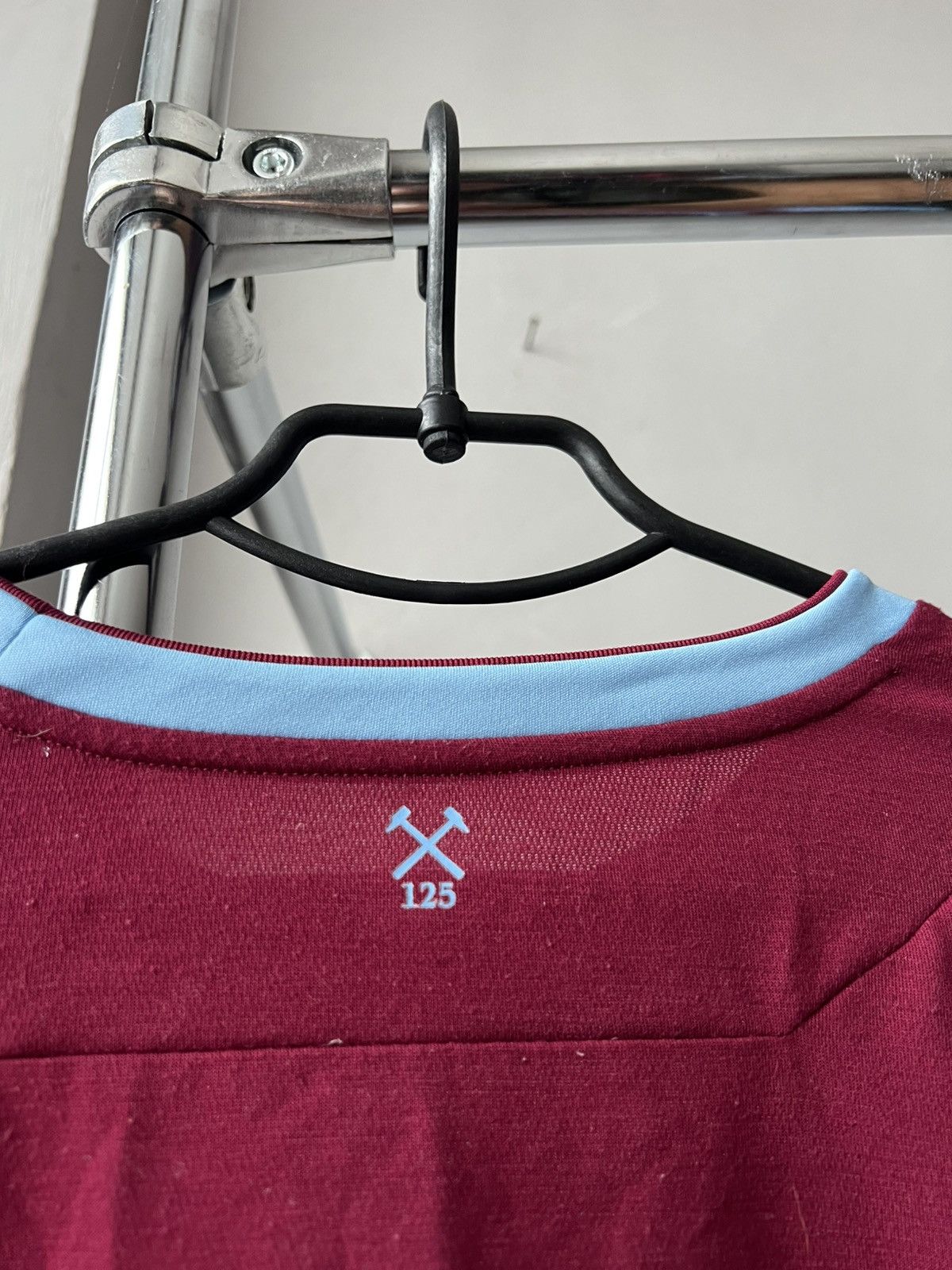 Umbro 2020/21 WEST HAM UNITED 125 Years SOCCER JERSEY SHIRT UMBRO Size US XL / EU 56 / 4 - 14 Thumbnail