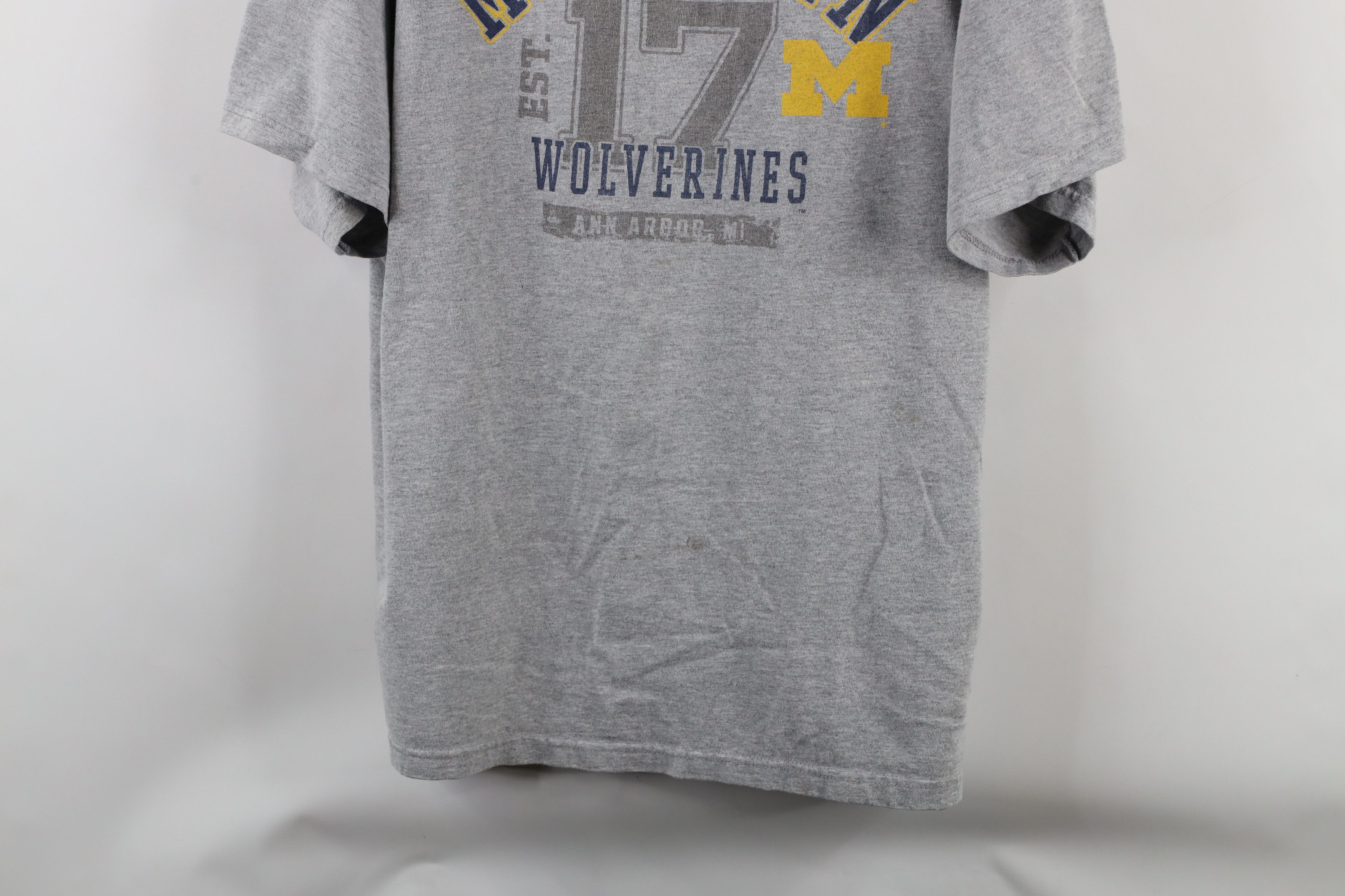 Vintage Vintage Out University of Michigan Short Sleeve T-Shirt Size US XXL / EU 58 / 5 - 3 Thumbnail