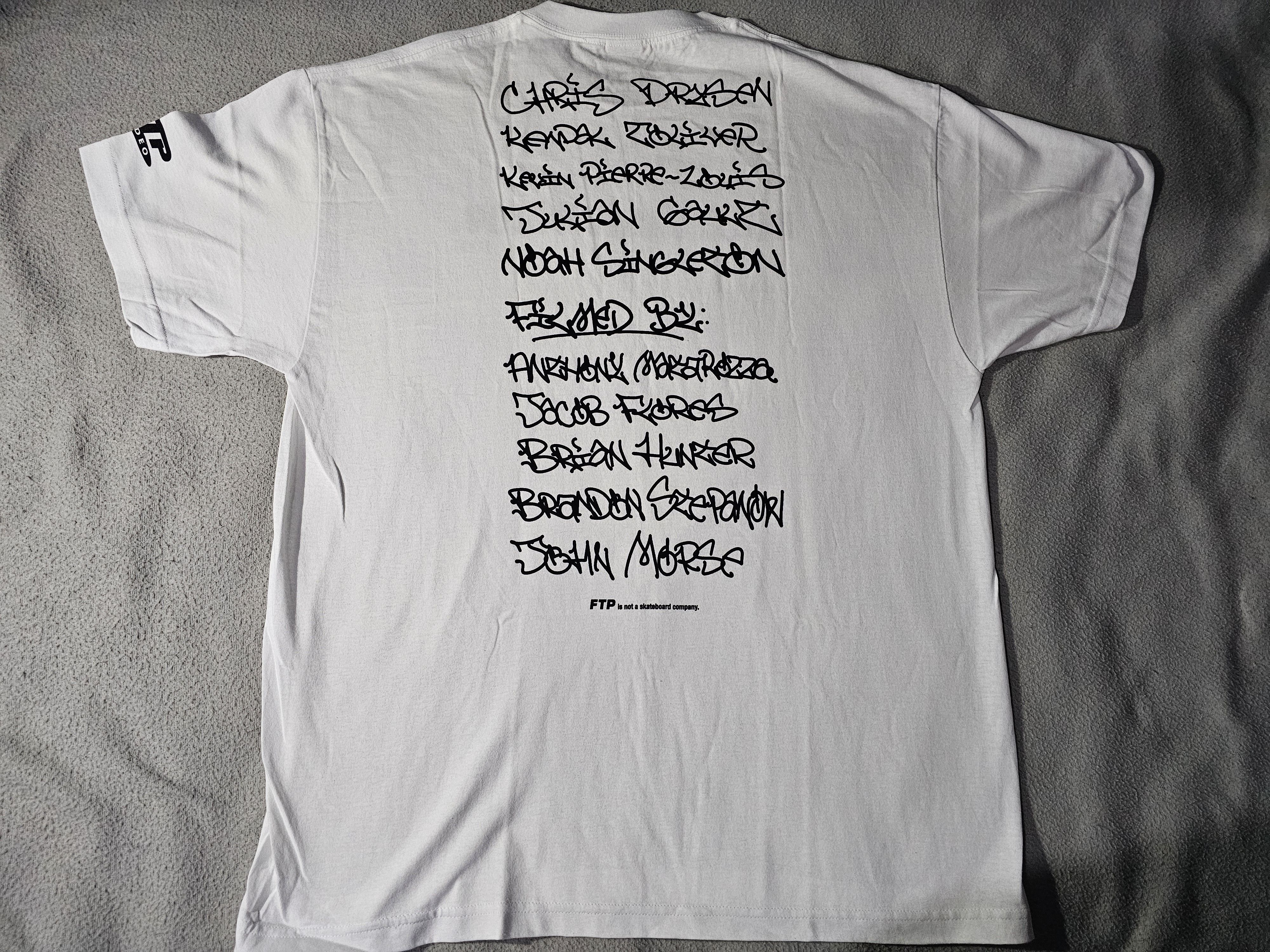 Fuck The Population FTP Not a Skate Video Tee Size US XL / EU 56 / 4 - 4 Thumbnail