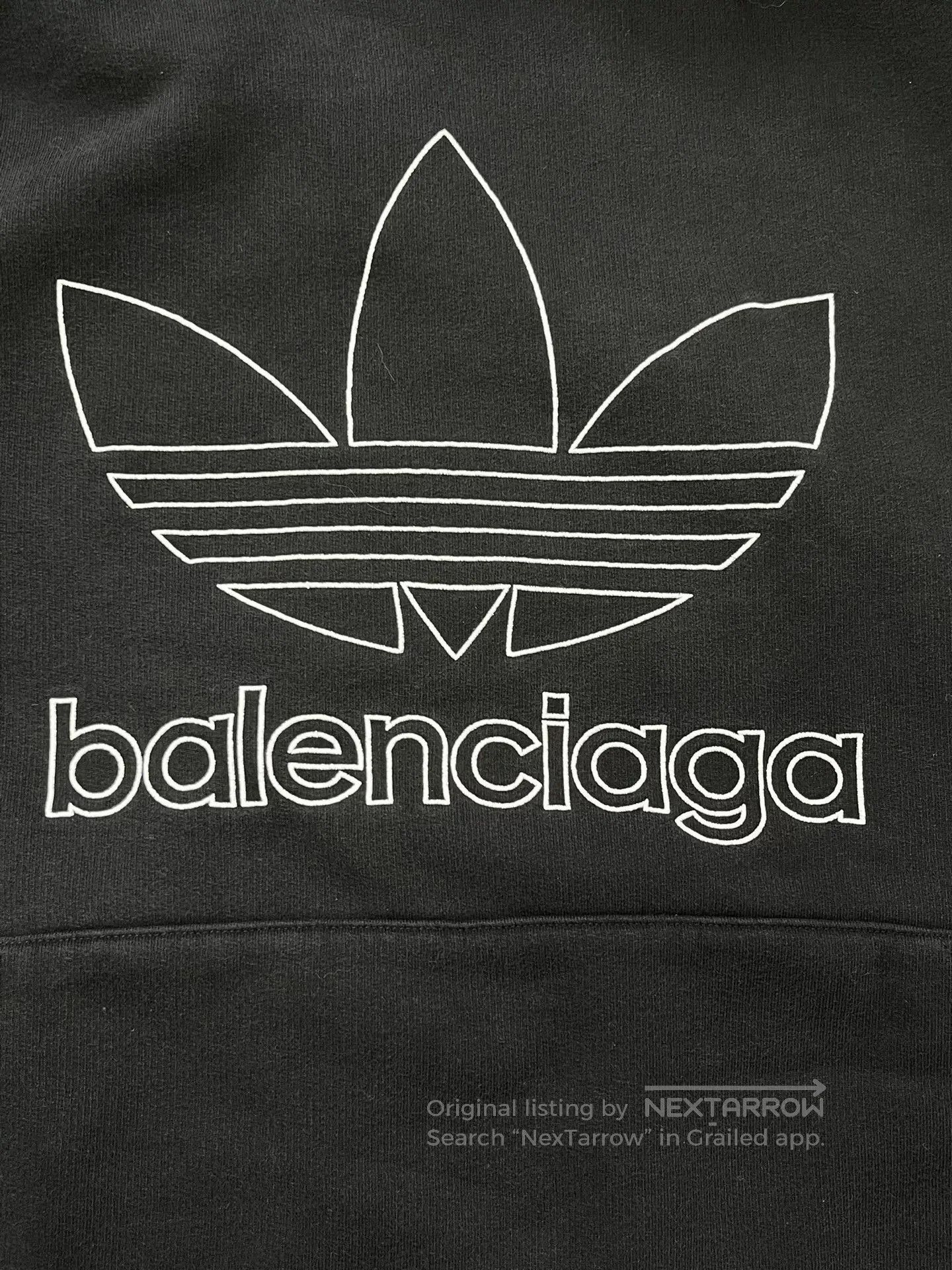 Balenciaga balenciaga x adidas logo hoodie sweatshirt. Size US S / EU 44-46 / 1 - 3 Thumbnail