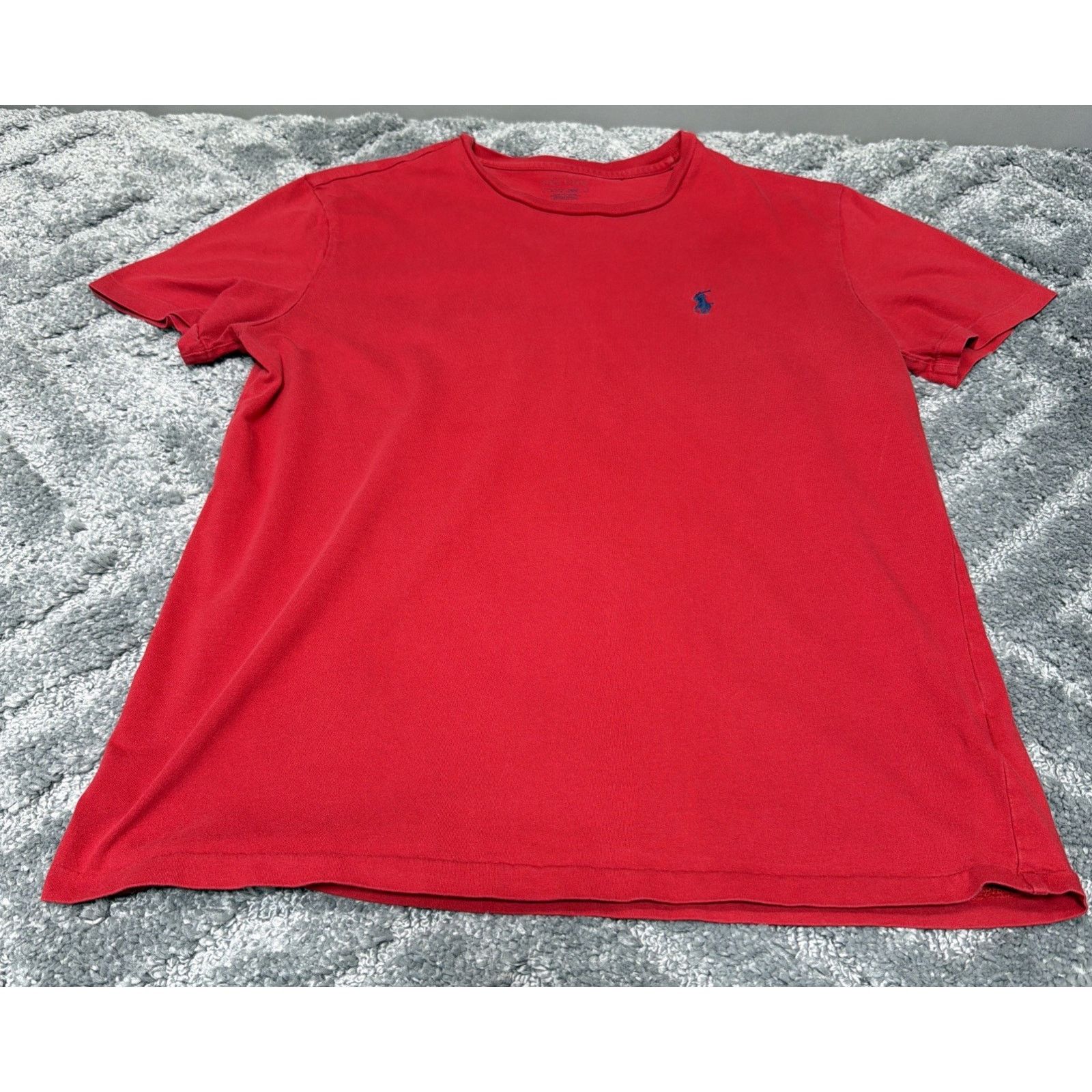 Polo Ralph Lauren Polo Ralph Lauren Small Red Navy Pony Logo Short Sleeve Size US S / EU 44-46 / 1 - 1 Thumbnail