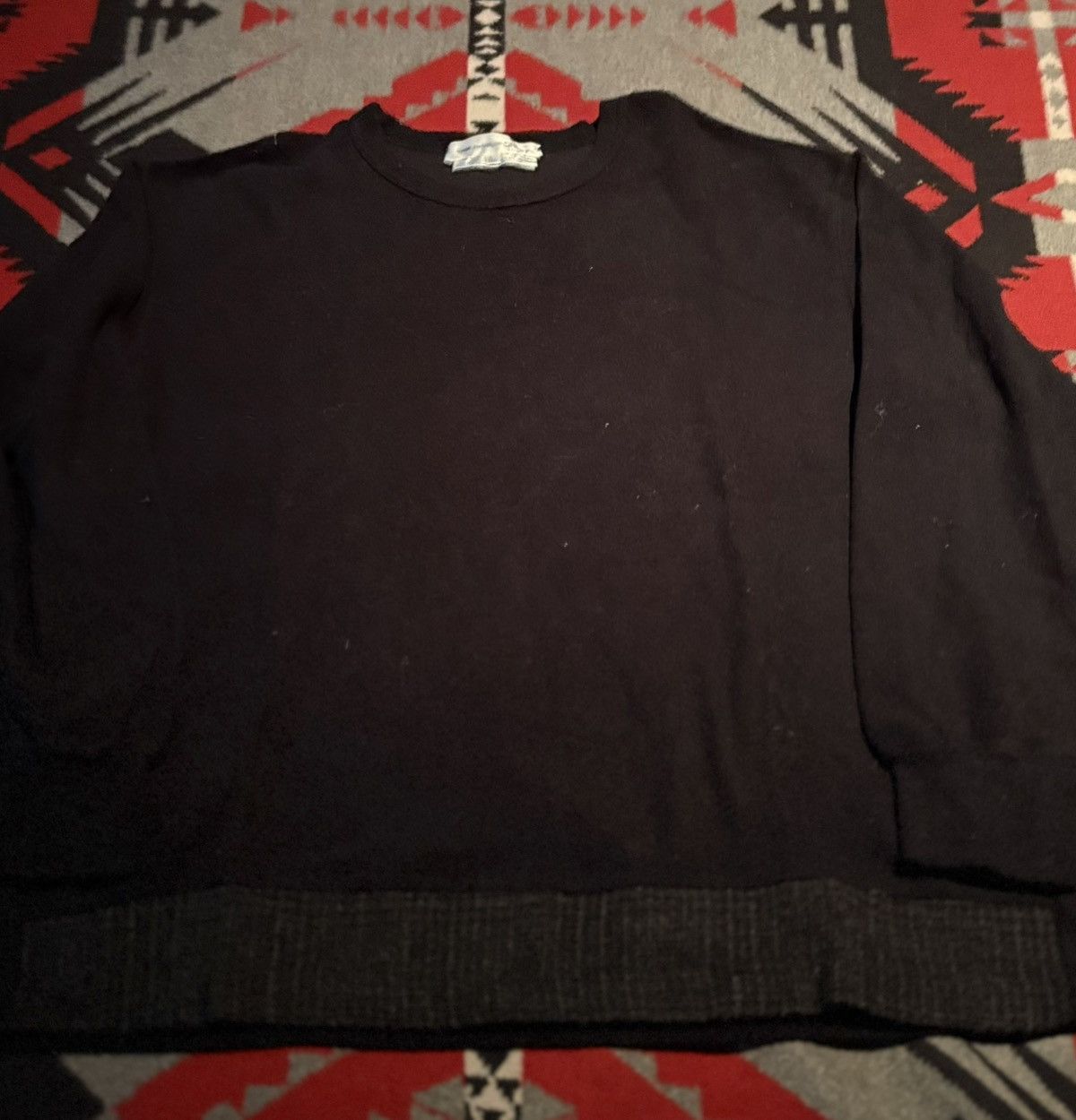 Comme des Garcons SHIRT AD 1994 Knit Pullover With Contrast Waist