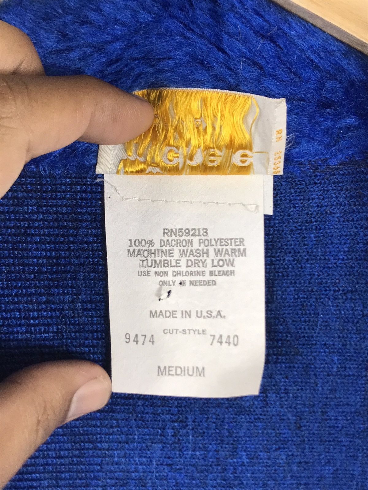 Vintage ⚡️Vintage Michele Of Miami Shearling Long Coat Size ONE SIZE - 11 Thumbnail