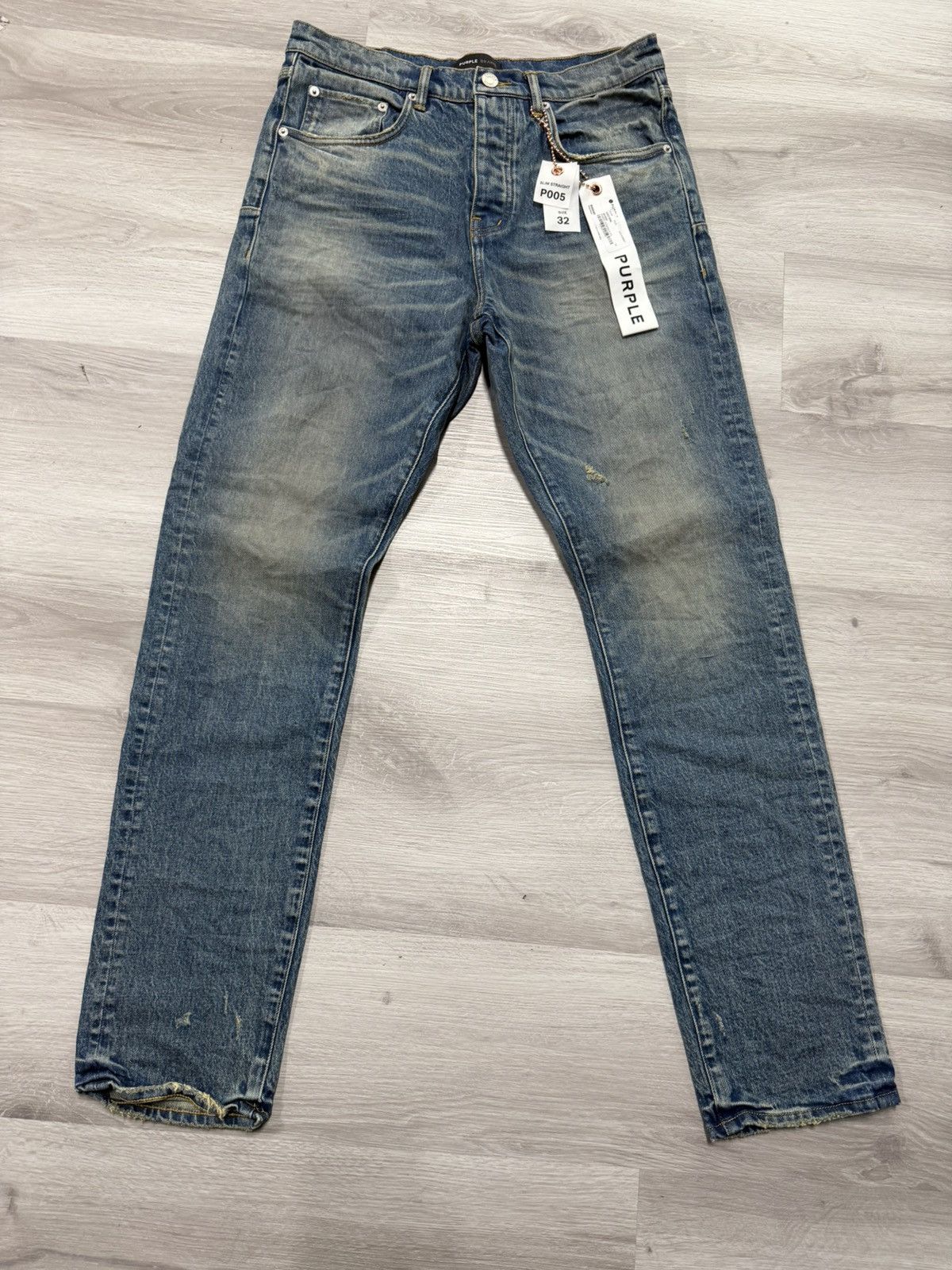 Purple Brand Purple Brand Gold Mine Slim Straight Jeans Size US 32 / EU 48 - 1 Thumbnail