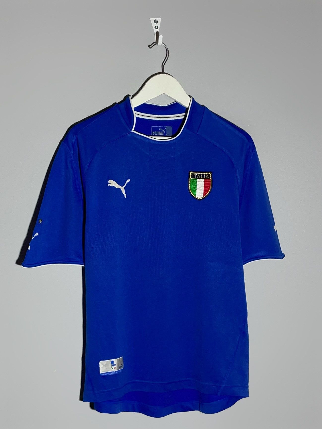 Puma × Vintage National Team Italy Puma 2003 Home Vintage Football Shirt Size US L / EU 52-54 / 3 - 2 Thumbnail