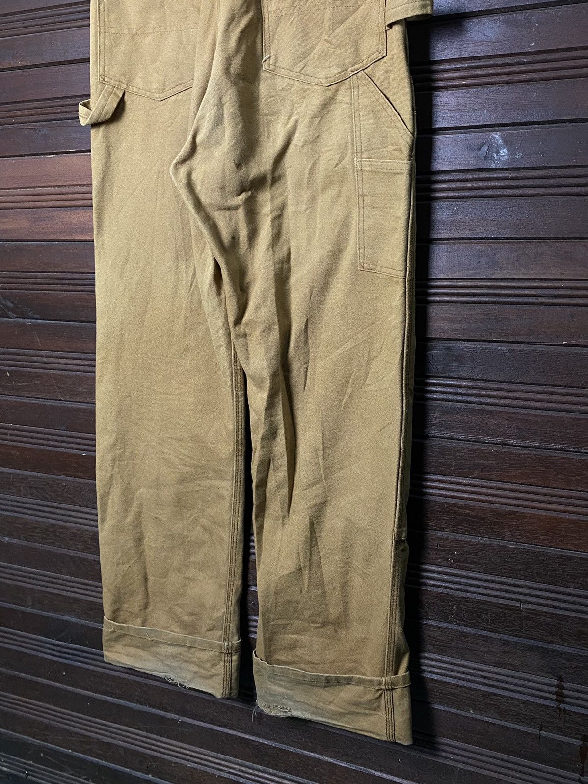 Vintage Vintage 80s Round House Double Knee Overalls Usa Size US 34 / EU 50 - 7 Thumbnail