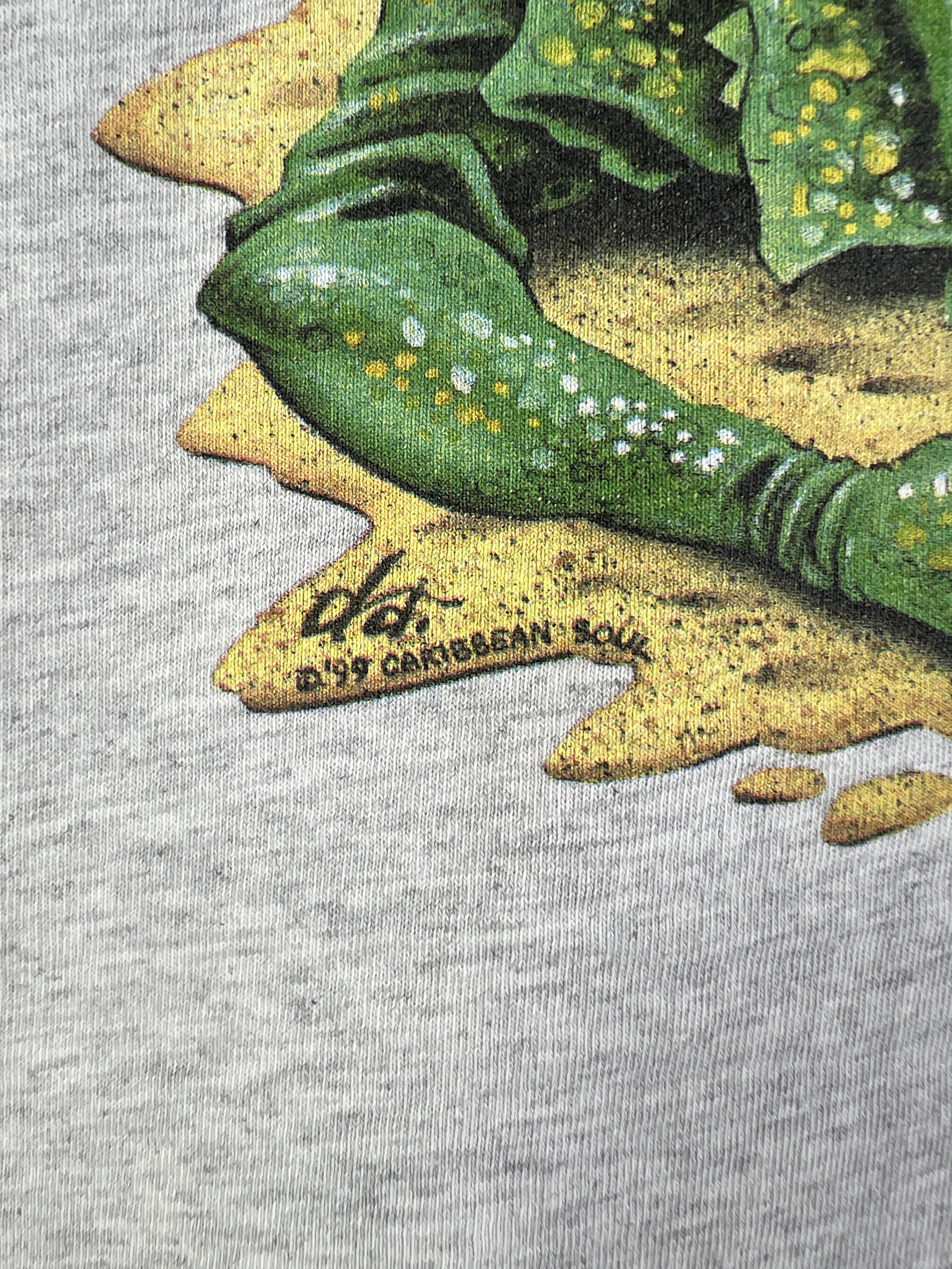 Caribbean × Vintage No.4863 Vintage 90s Caribbean Soul Graphic Tee (XL) Size US XL / EU 56 / 4 - 3 Thumbnail