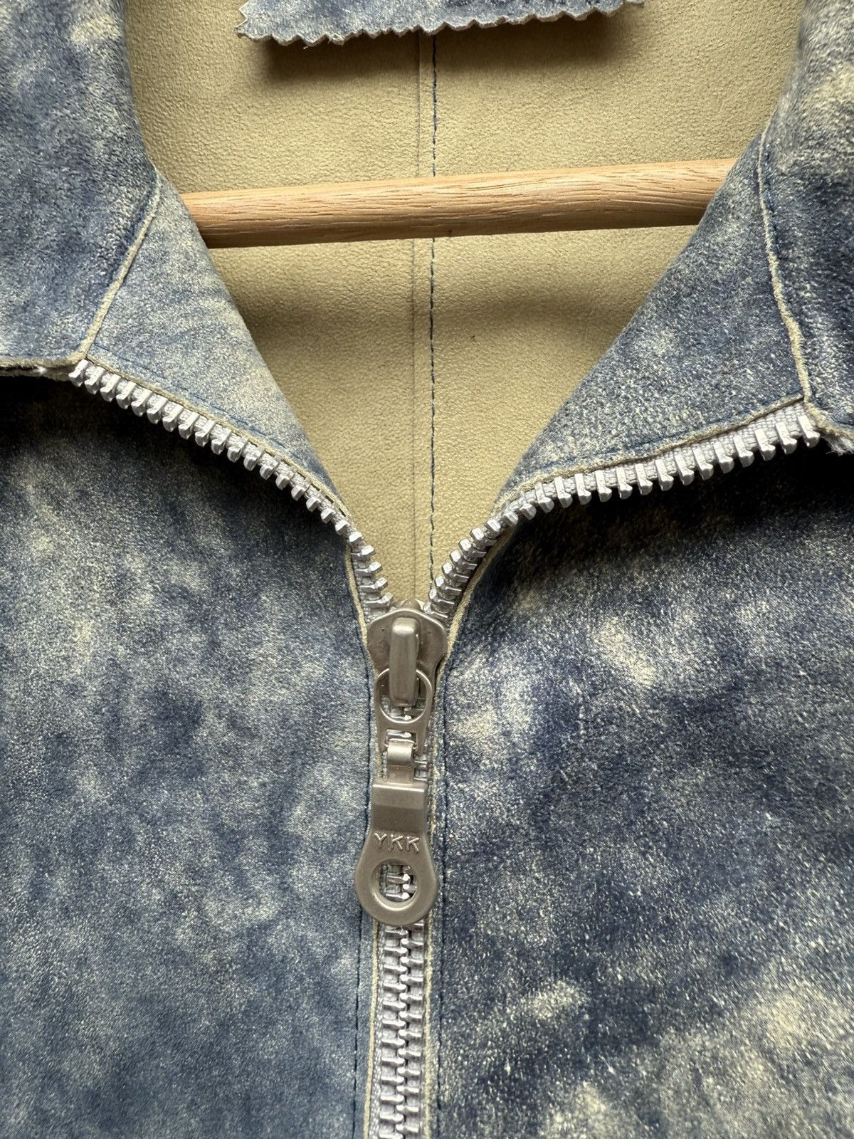 Japanese Brand 💥RARE💥 Corvo Bianco x Robrik Donna Lamb Skin Abstract Jacket Size S / US 4 / IT 40 - 7 Thumbnail