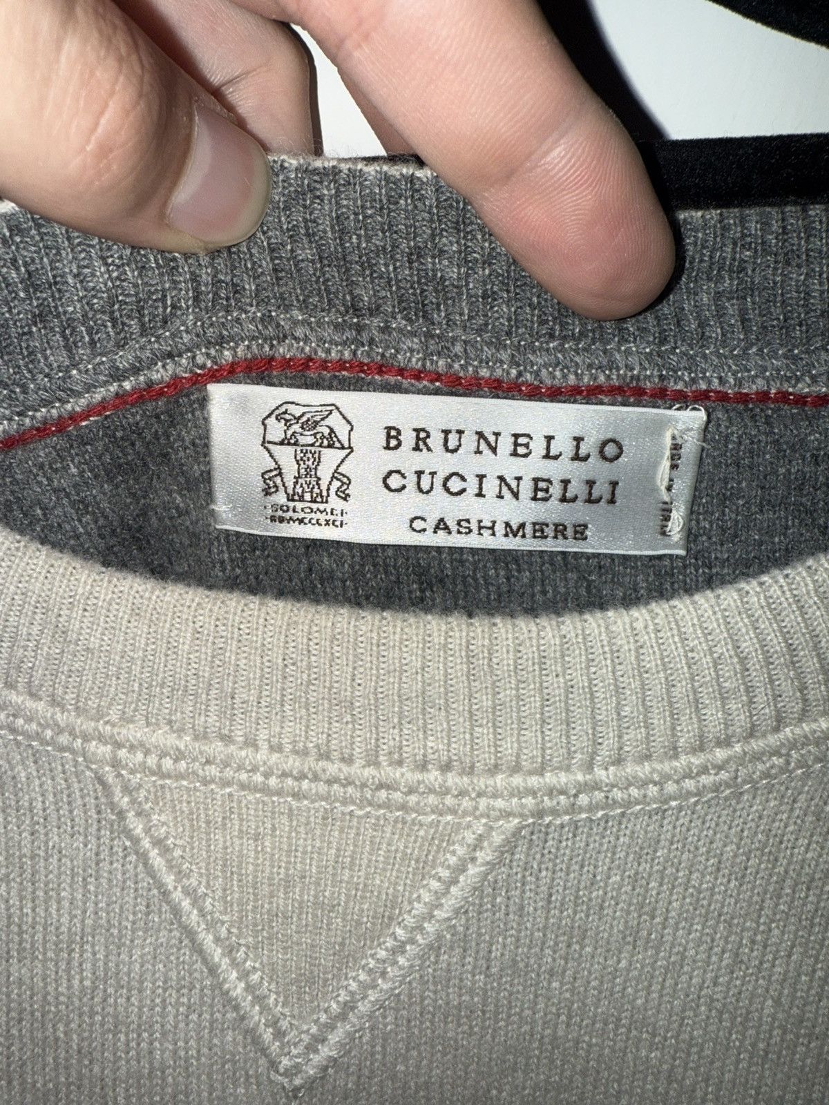 Brunello Cucinelli Brunello Cucinelli Cashmere Sweater Size US L / EU 52-54 / 3 - 4 Thumbnail