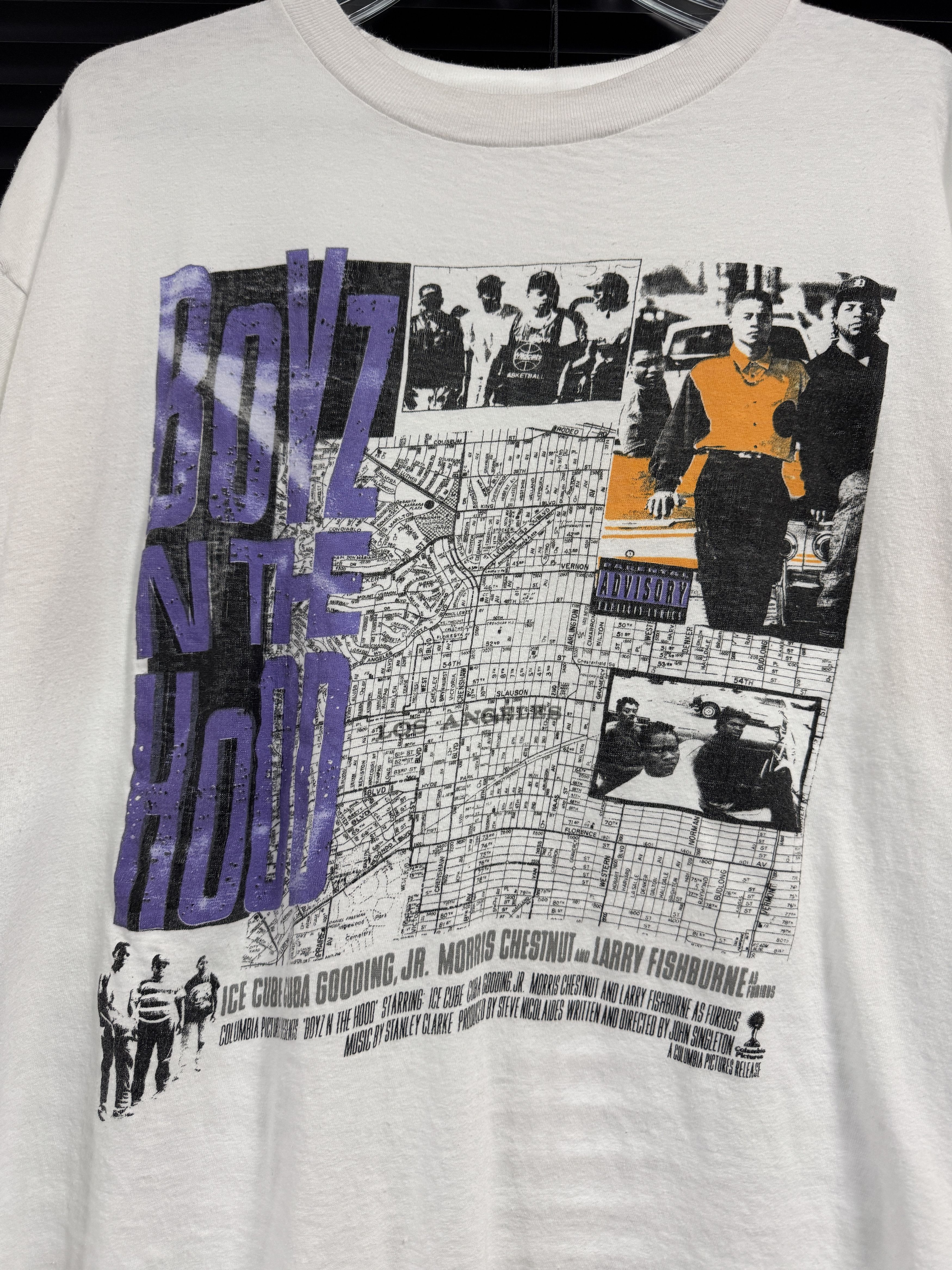 Rap Tees Vintage 90s Boyz N The Hood Promo Tee Size US XL / EU 56 / 4 - 4 Thumbnail