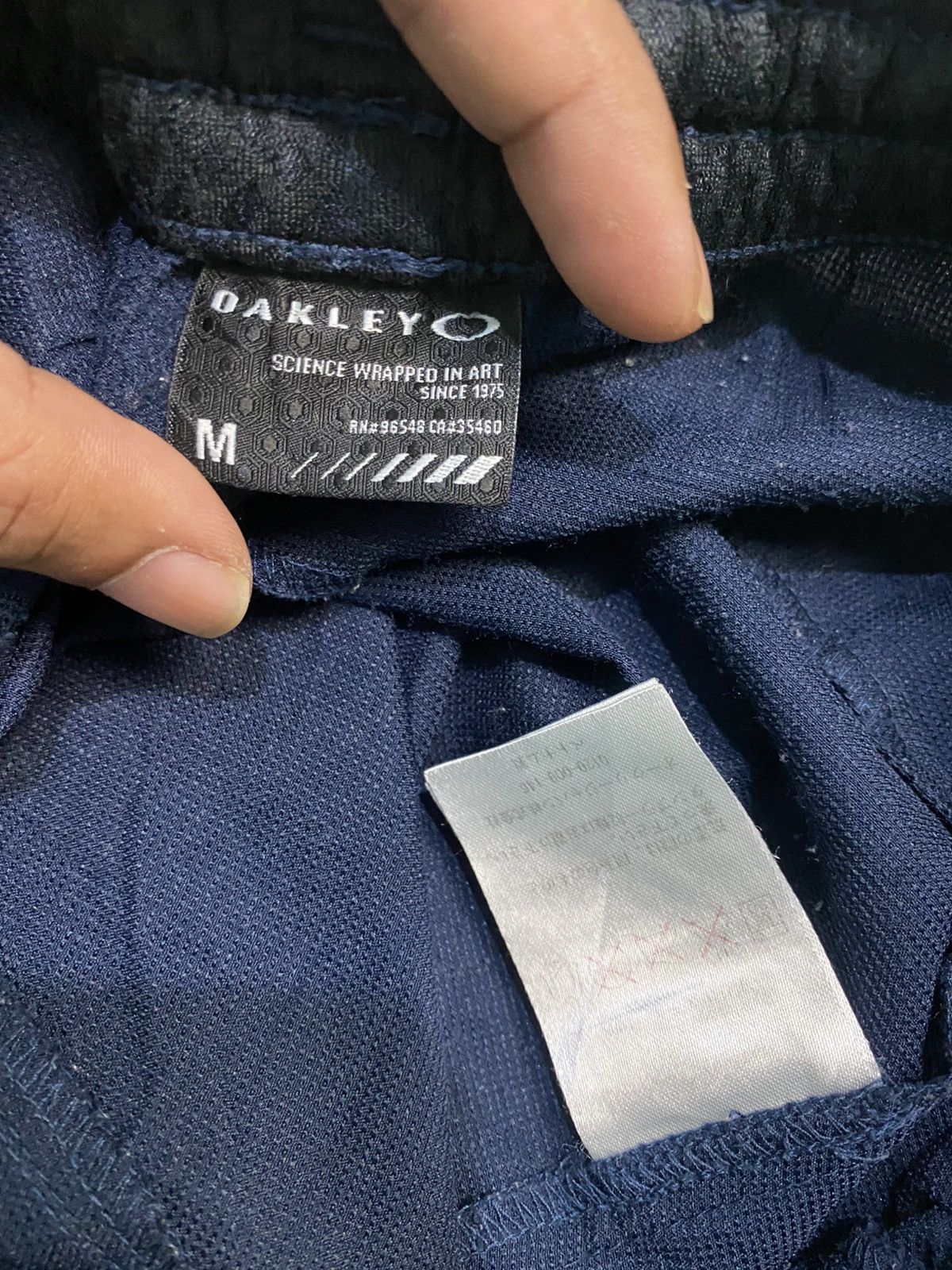 Oakley × Vetements 💥 VINTAGE OAKLEY 90S NYLON TRACK PANTS Y2K Size US 26 / EU 42 - 3 Thumbnail