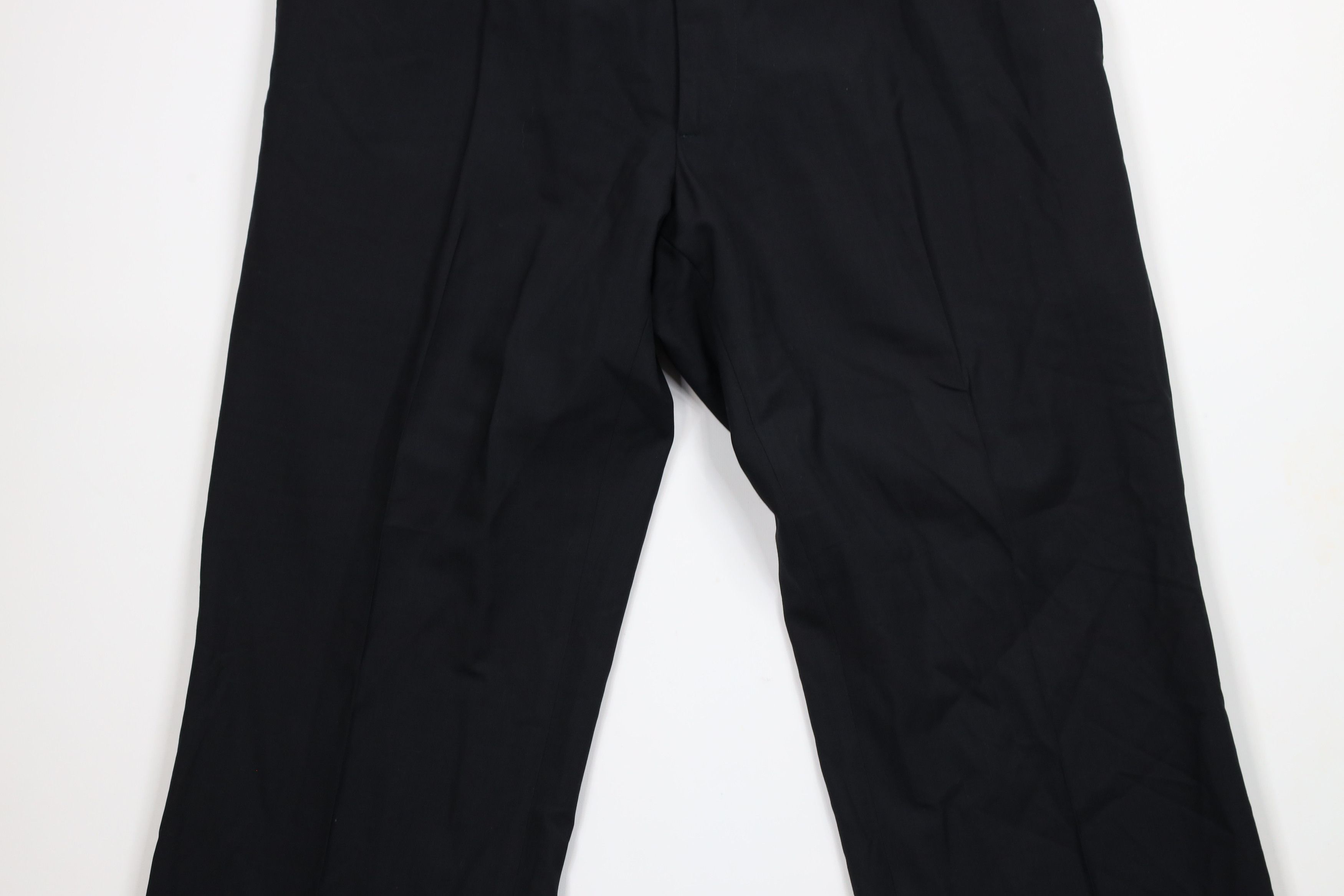 Banana Republic × Vintage Banana Republic Fit Wool Stretch Chino Pants Trousers Black Size US 33 - 3 Thumbnail