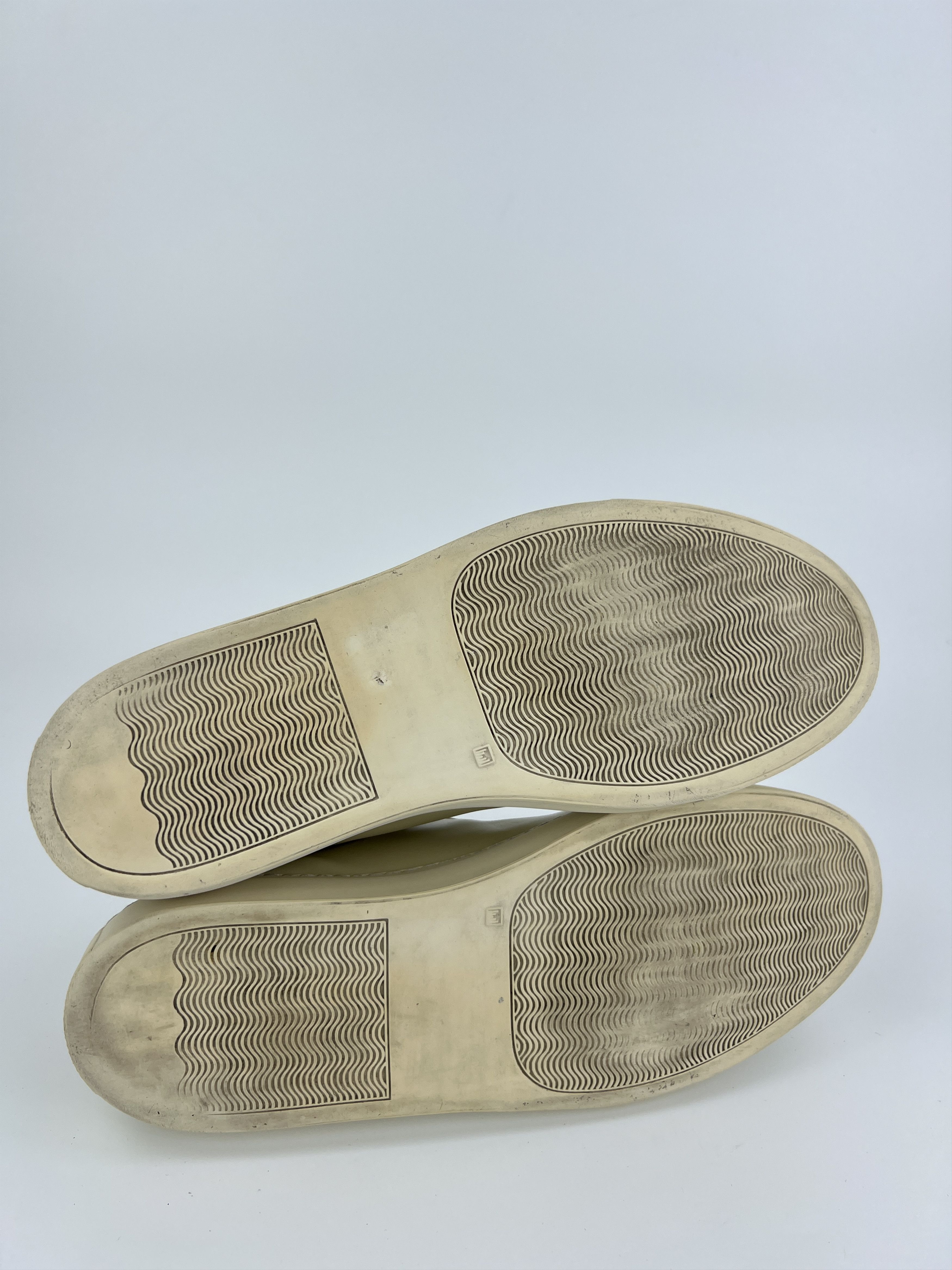 Common Projects Common Projects Achilles Low Top Beige Leather Sneakers Size US 7.5 / EU 40-41 - 7 Thumbnail