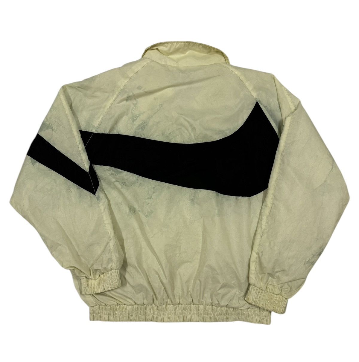 Nike × Vintage Vtg🔥90’s Nike Big Swoosh Windbreaker Jacket Size US L / EU 52-54 / 3 - 4 Thumbnail