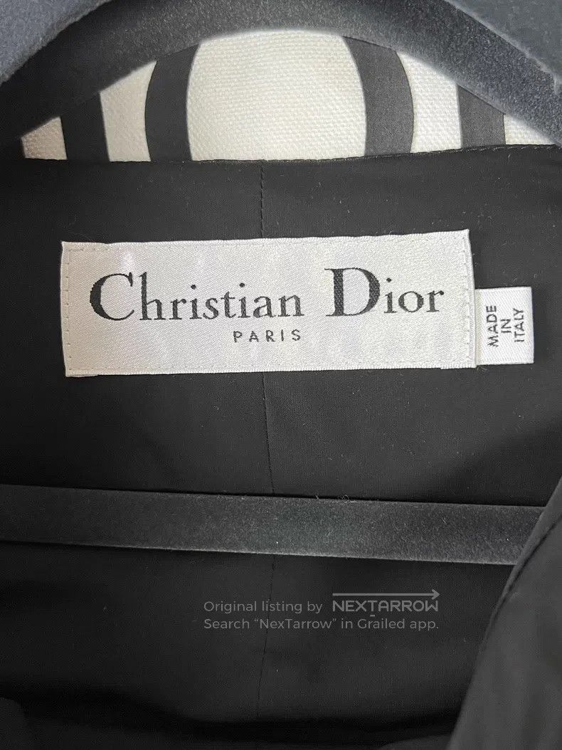 Dior Dior Black long cotton jacket Size XS / US 0-2 / IT 36-38 - 5 Thumbnail