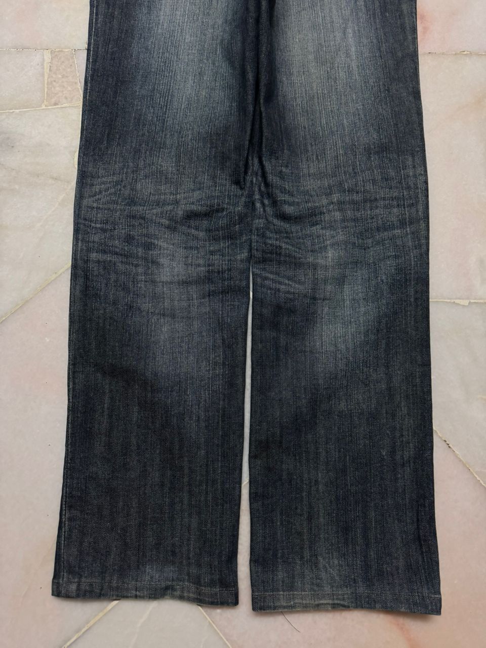 Lanvin 💥Insane💥 90s Lanvin Collection Rusty Sick Mudwash Dark Jean Size US 32 / EU 48 - 21 Thumbnail