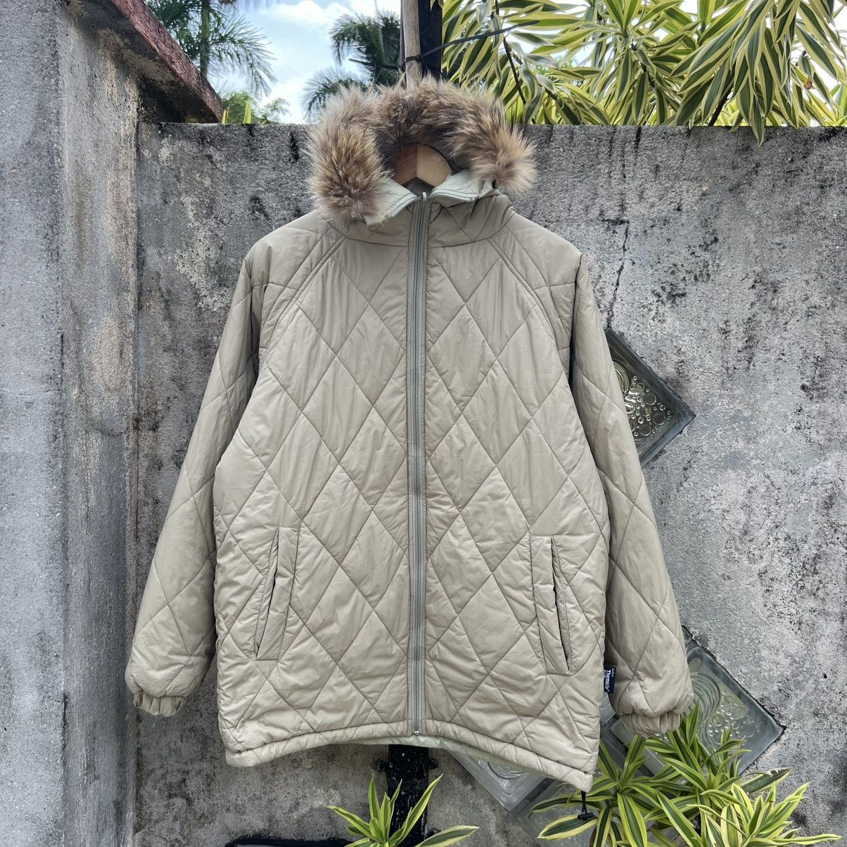 Woolrich Woolen Mills “WOOLRICH” REVERSIBLE QUILTED FUR ZIP UP JACKET Size US M / EU 48-50 / 2 - 12 Thumbnail