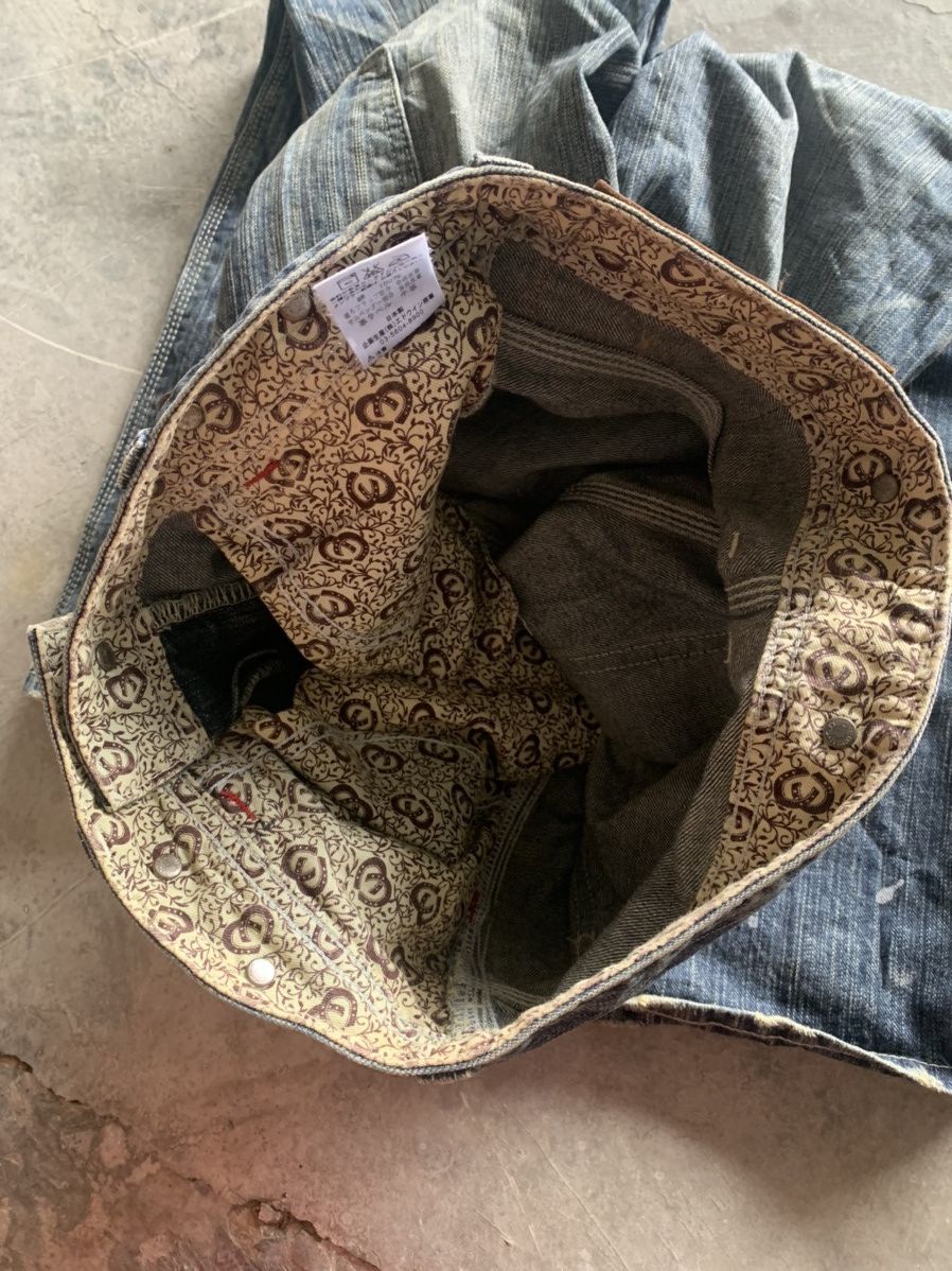 Edwin distressed semi flare edwin 503 blue trip Size US 30 / EU 46 - 8 Thumbnail