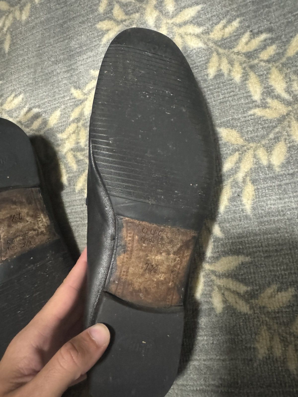 Gucci Gucci black Jordaan Loafer size 7.5 Size US 7.5 / EU 40-41 - 3 Thumbnail