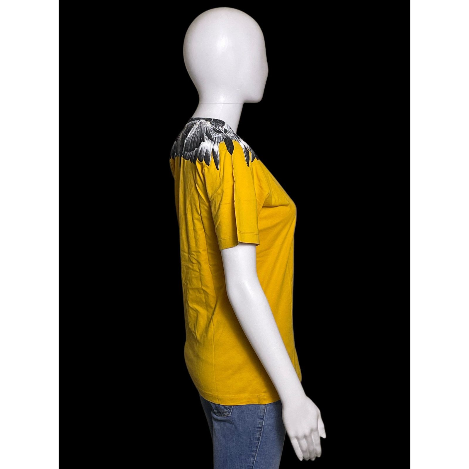 Marcelo Burlon Marcelo Burlon Kids Of Milan Icon Wings Yellow T-Shirt Youth Size XL / US 12-14 / IT 48-50 - 5 Thumbnail