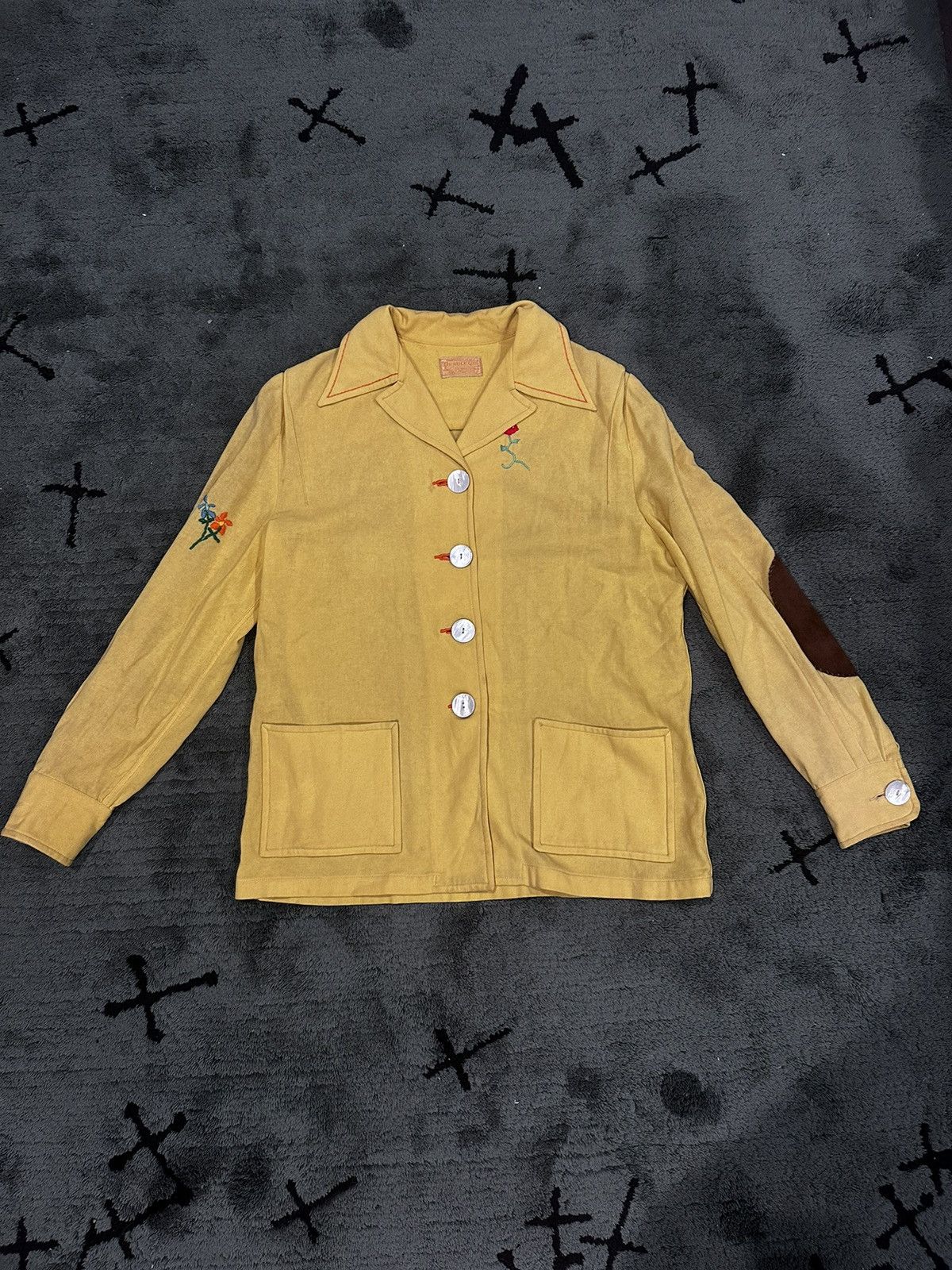 Rare 50’s 49er Pendleton Patched Embroidered Jacket