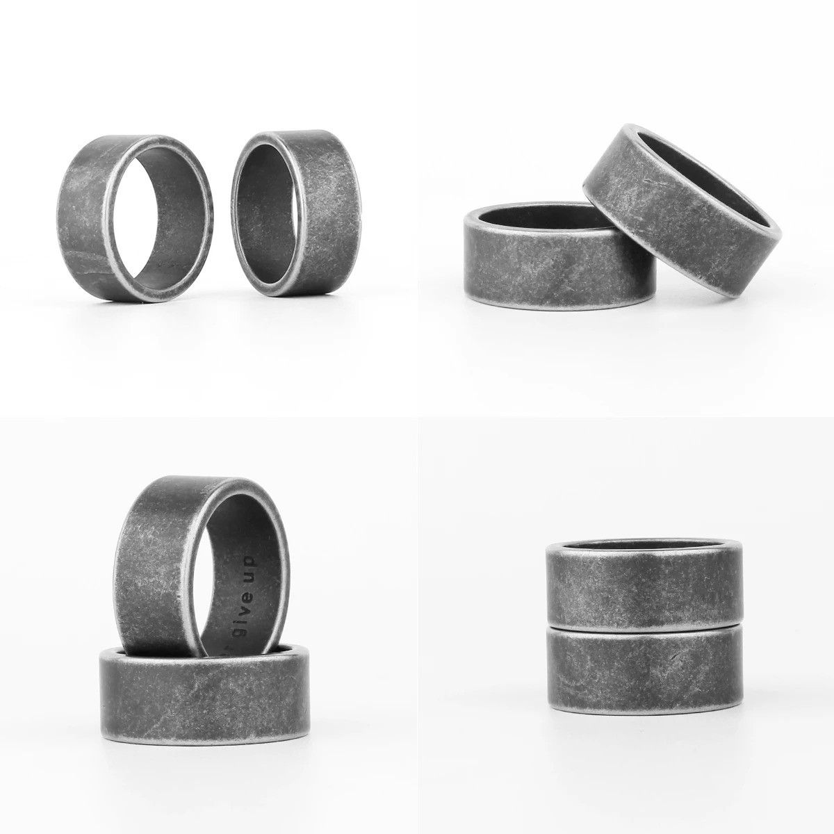 Vintage Old Round Simple Ring Size 44 - 5 Thumbnail