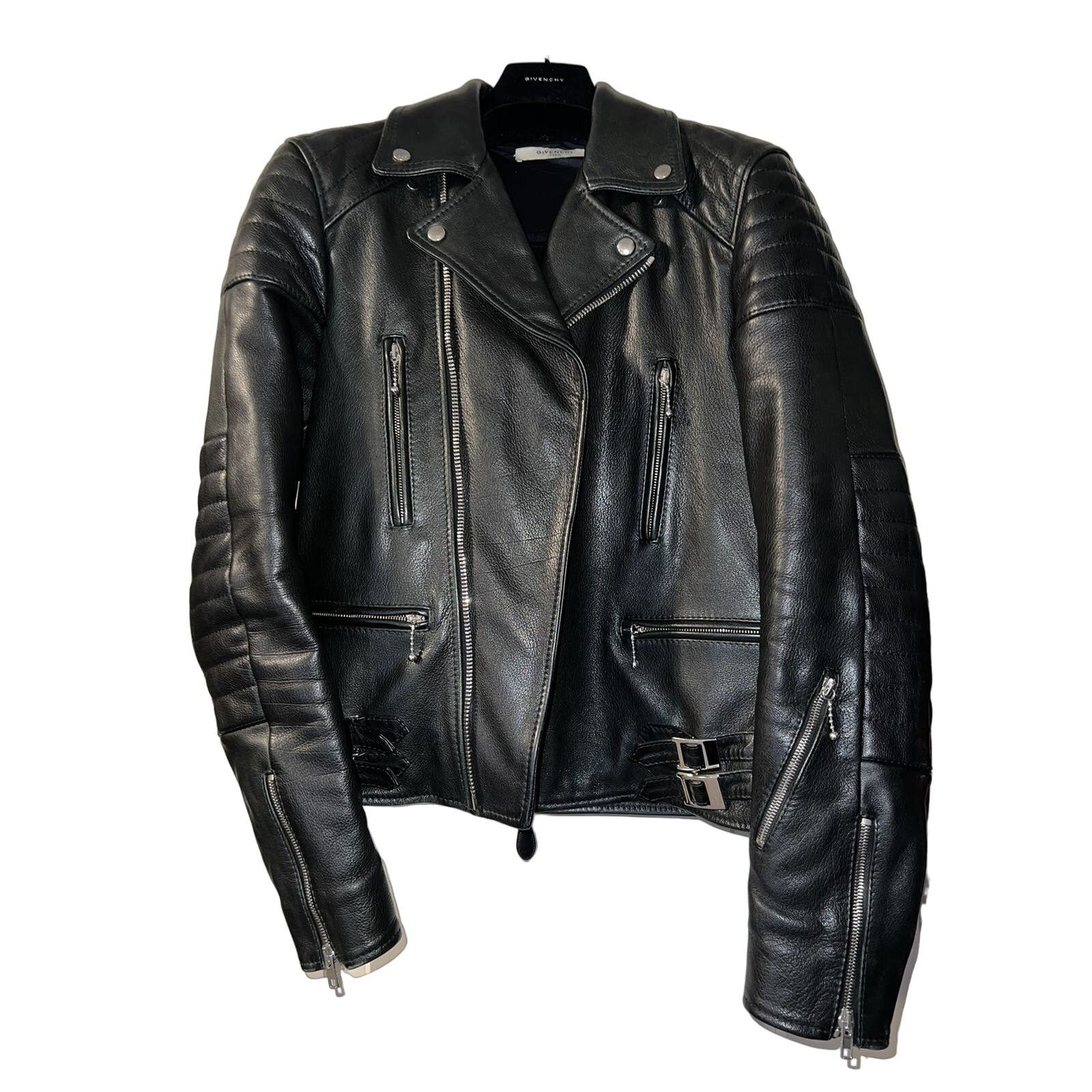 Givenchy Givenchy Buffalo Leather Classic Biker Jacket Size US M / EU 48-50 / 2 - 5 Thumbnail