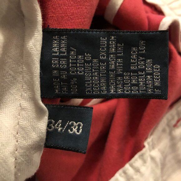 Polo Ralph Lauren polo Ralph Lauren men's 100%cotton casual pants size: 34/30 Size US 34 / EU 50 - 6 Thumbnail
