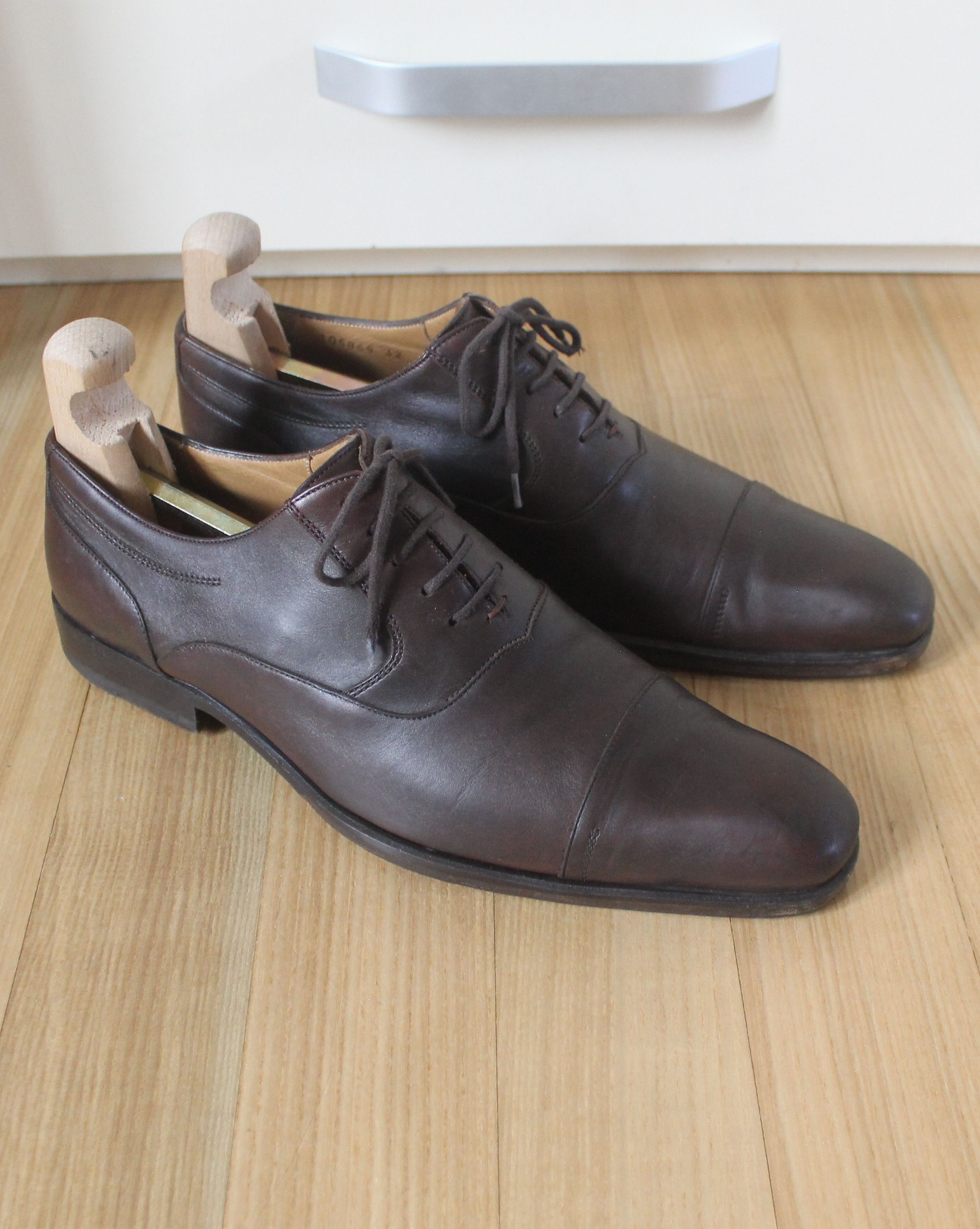 Gucci Gucci Lace Up Oxfords Leather Shoes Size US 9 / EU 42 - 2 Thumbnail