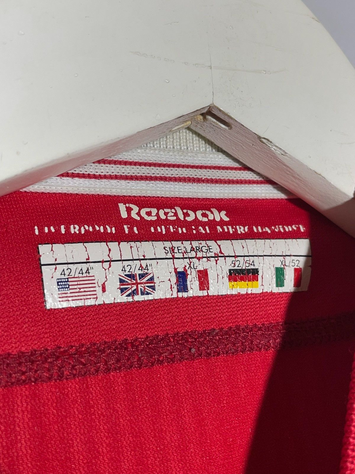 Reebok Liverpool FC Reebok 2002/04 Home Vintage Football Shirt Size US L / EU 52-54 / 3 - 9 Thumbnail