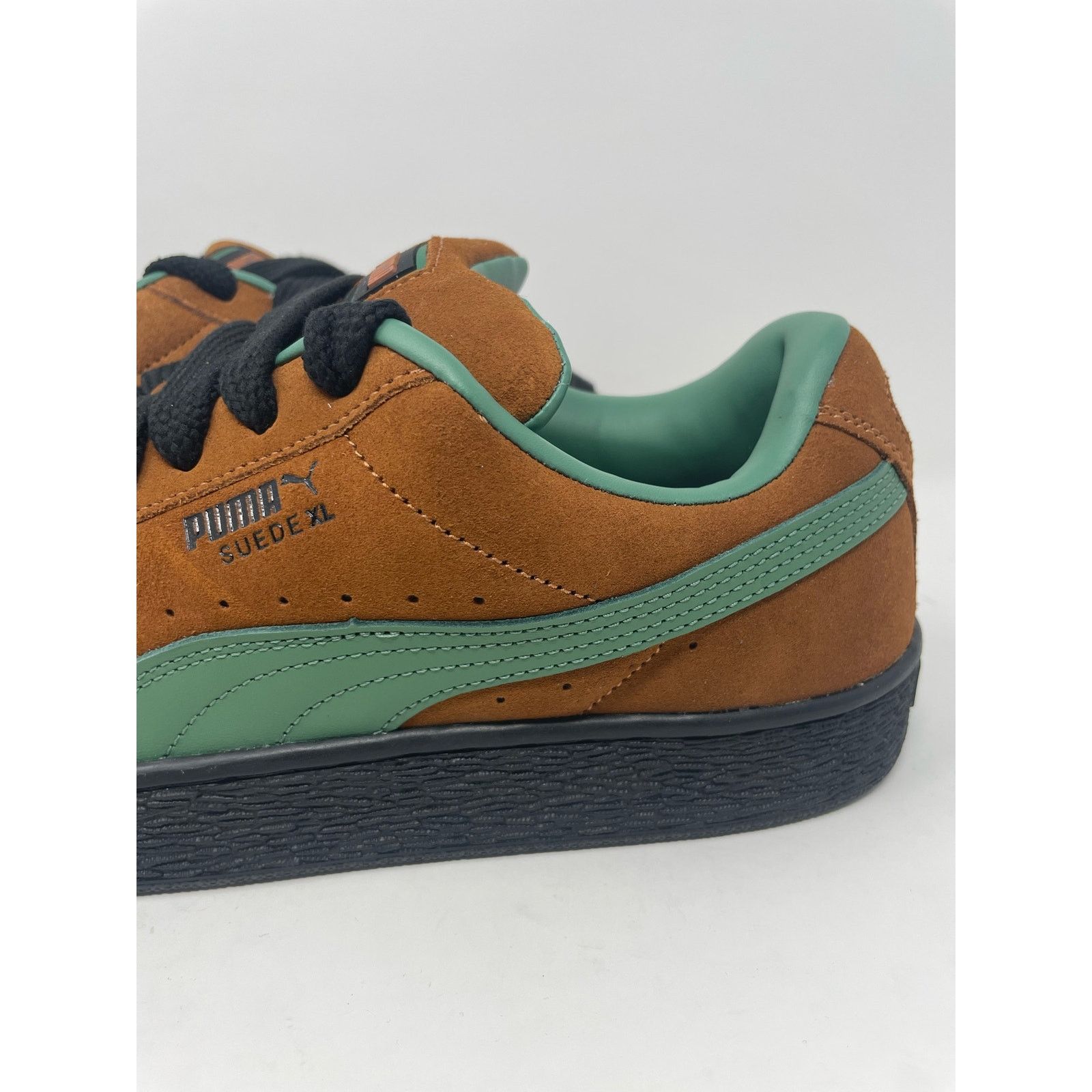 Puma PUMA Suede XL Teak Deep Forest brown/forest/black Mens Size US 11 / EU 44 - 6 Thumbnail