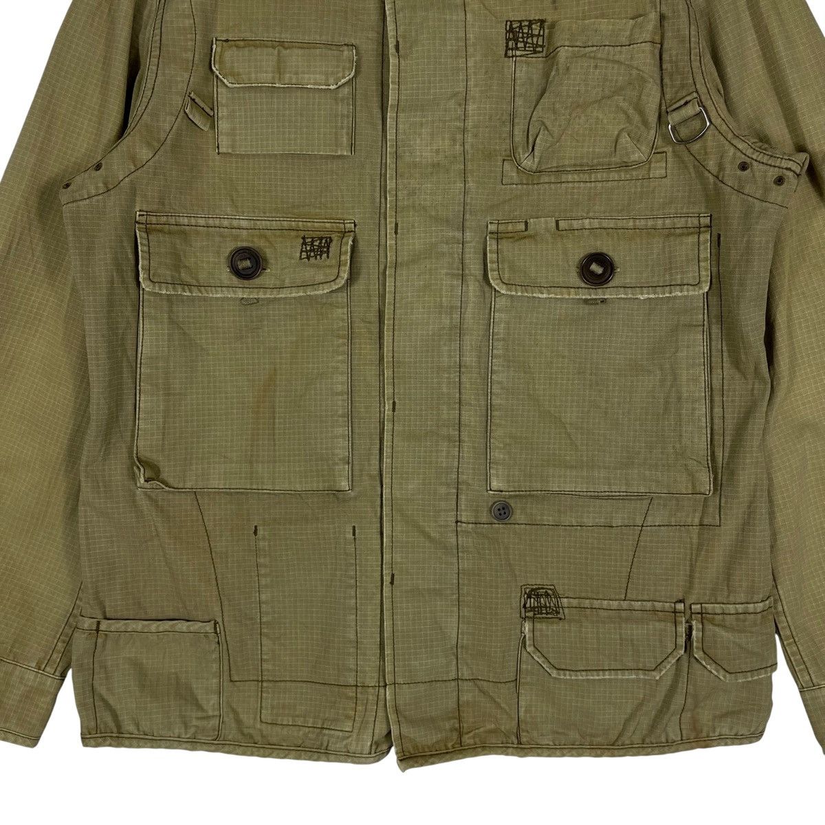 R.Newbold Vintage R.Newbold Paul Smith Military Ripstop Field Jacket Size US M / EU 48-50 / 2 - 5 Thumbnail
