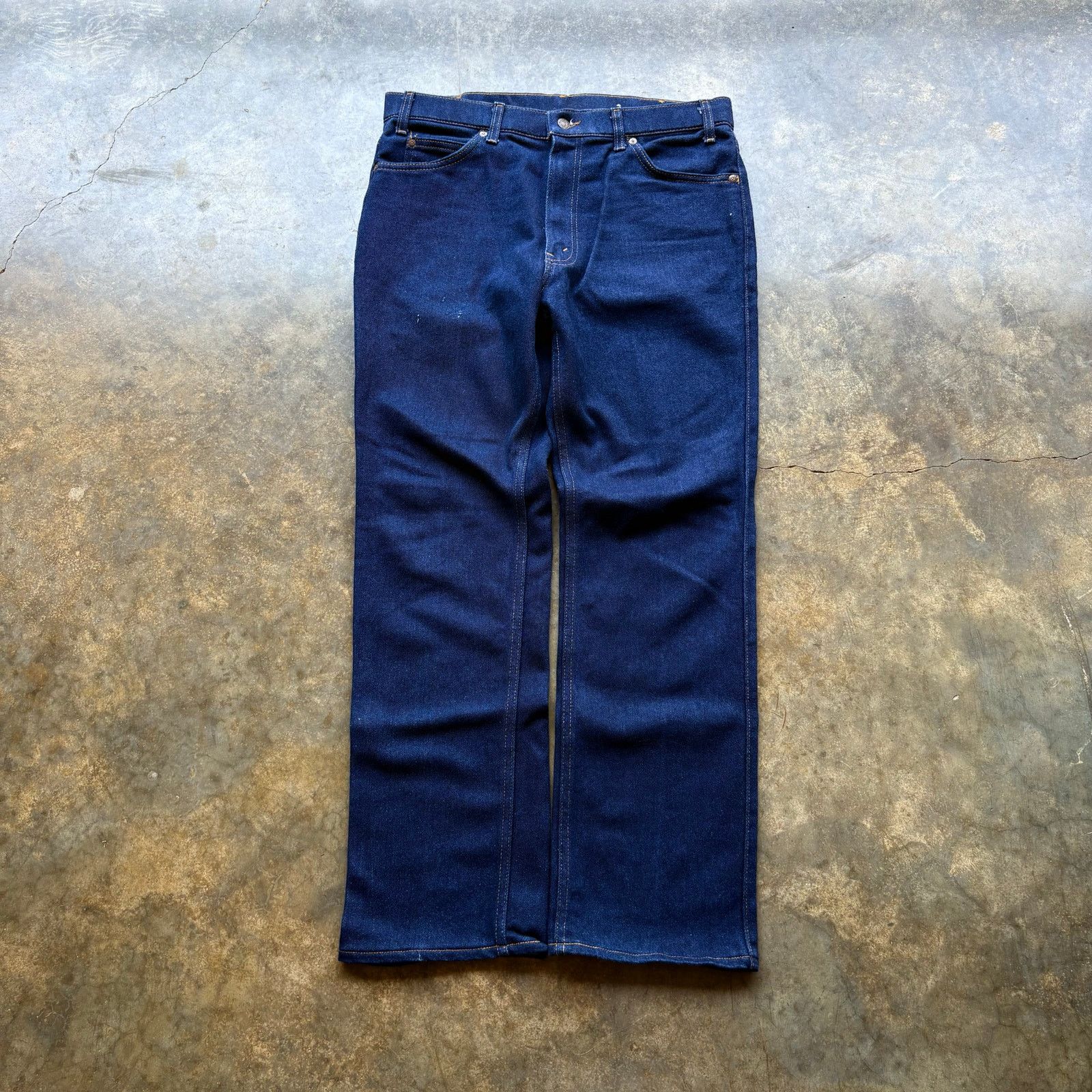Levi's Vintage Levis Navy Tab Blue Jeans Size US 34 / EU 50 - 2 Thumbnail