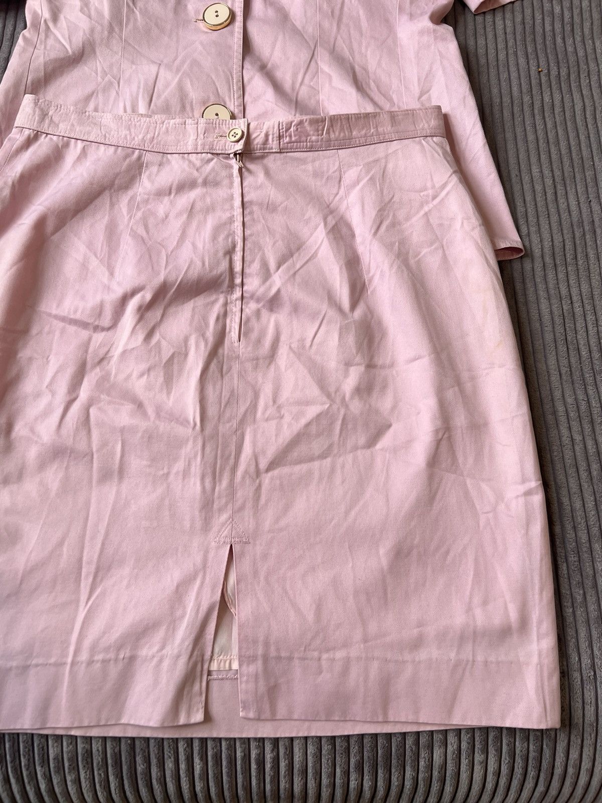 Valentino VINTAGE VALENTINO MISS V PINK SKIRT SUIT 2PIECES 44IT Size M / US 6-8 / IT 42-44 - 4 Thumbnail