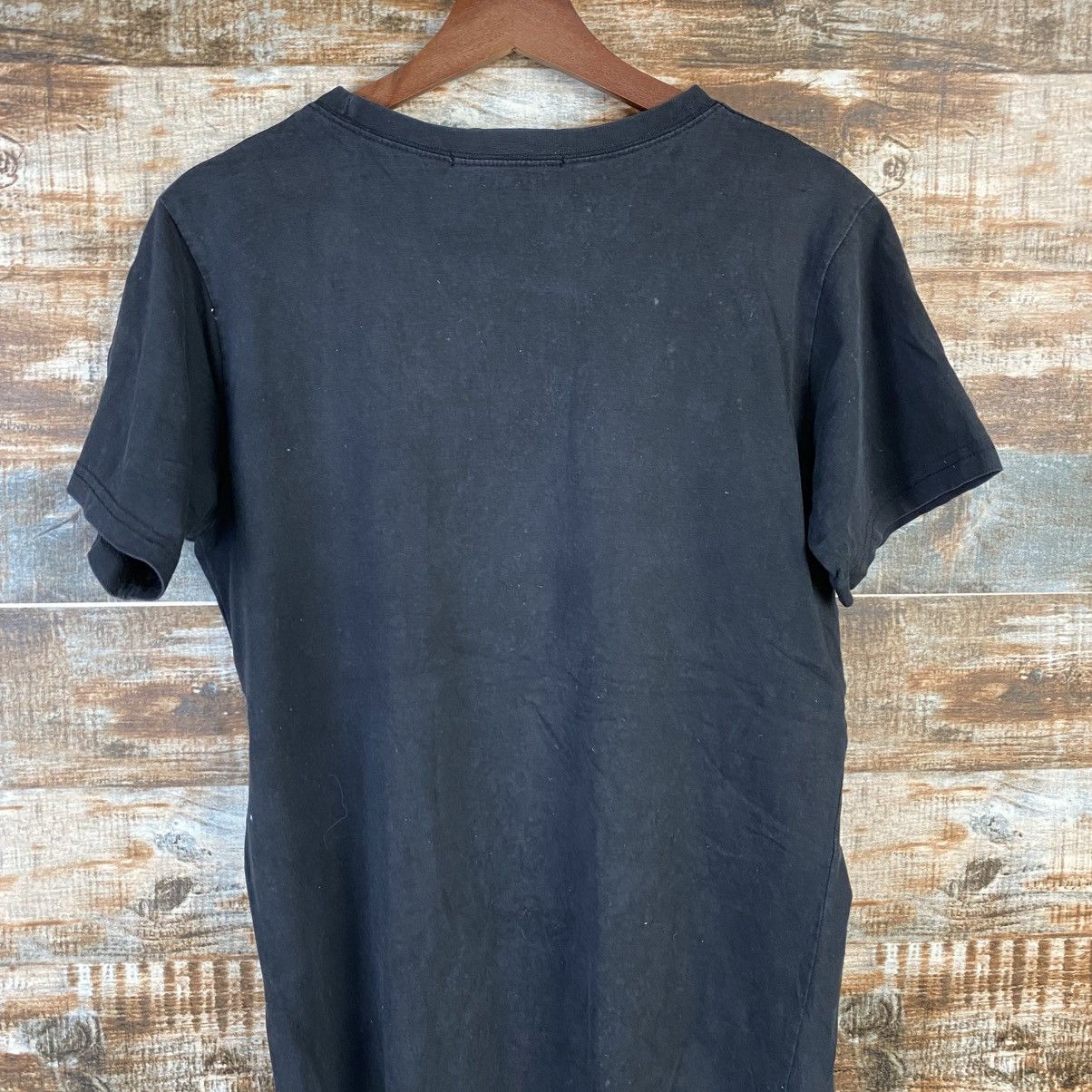 Vintage DL St Lauren 1976 Paris Black T-Shirt #C1186 Size M / US 6-8 / IT 42-44 - 12 Thumbnail