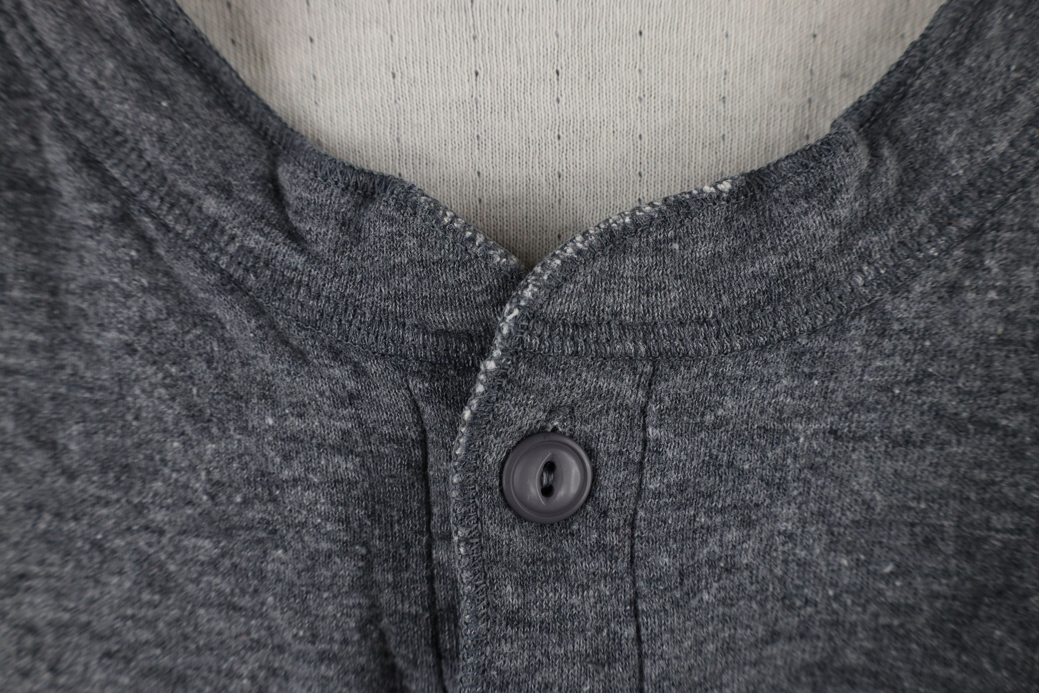 L.L. Bean × Vintage Vintage 90s LL Bean Blend Long Sleeve Henley T-Shirt USA Size US M / EU 48-50 / 2 - 6 Thumbnail