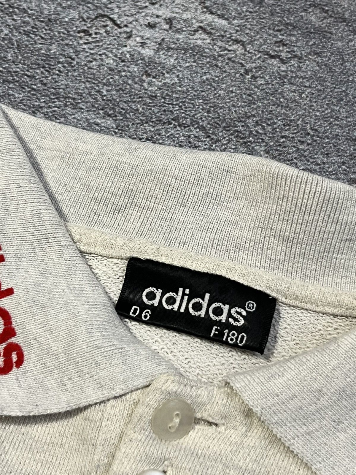 Adidas Vintage 90s Adidas Longsleeve Polo Sweatshirt Size US M / EU 48-50 / 2 - 4 Thumbnail