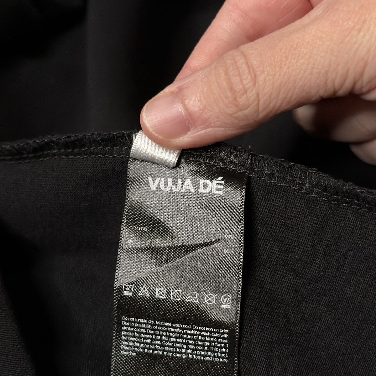 Vuja De 2020s Vuja De 'VD Logo' Luxury Streetwear T-Shirt, Size XL! Size US XL / EU 56 / 4 - 5 Thumbnail