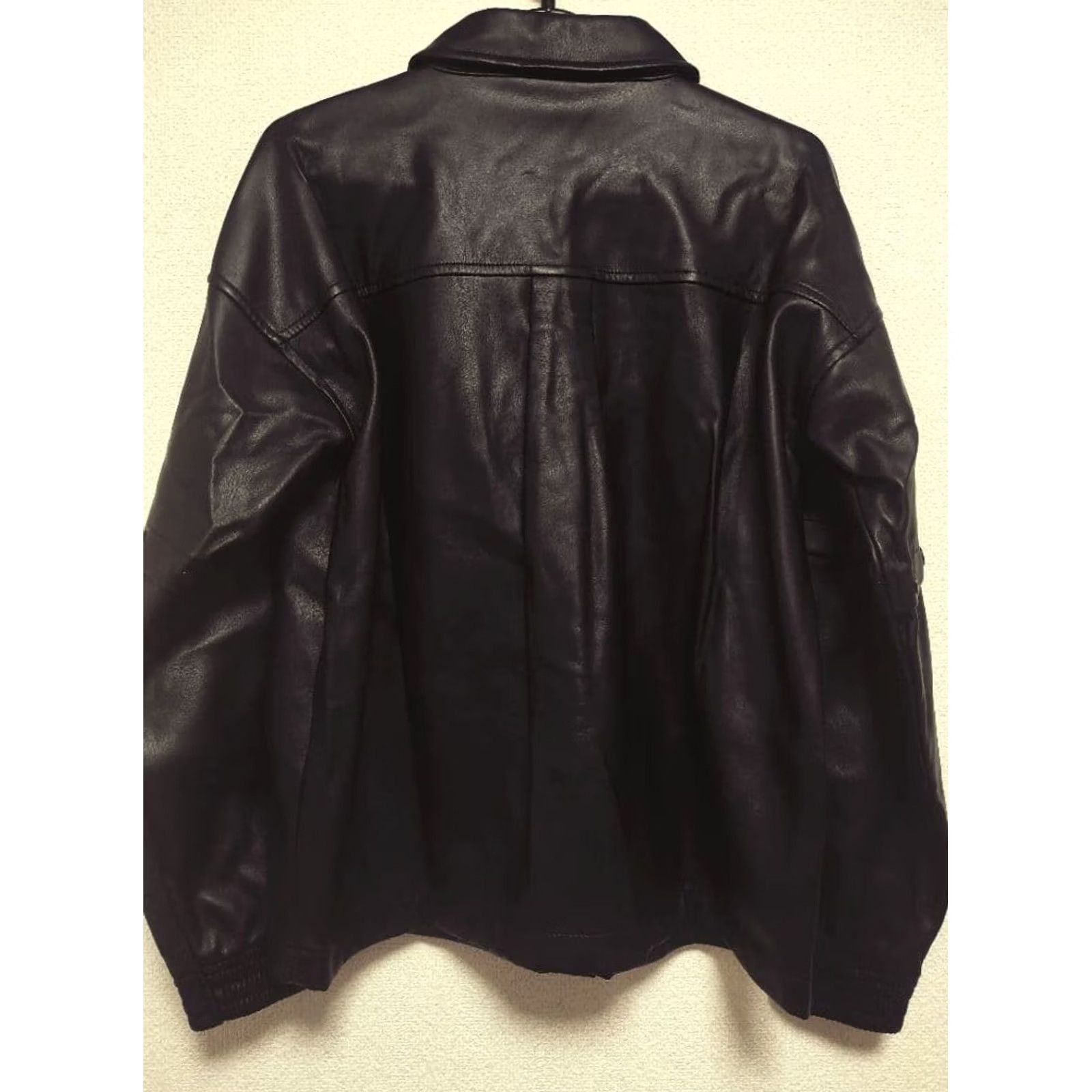 Adidas Adidas Originals Leather Jacket Black L Size Embroidered Logo Woman From Japan Size US L / EU 52-54 / 3 - 2 Thumbnail