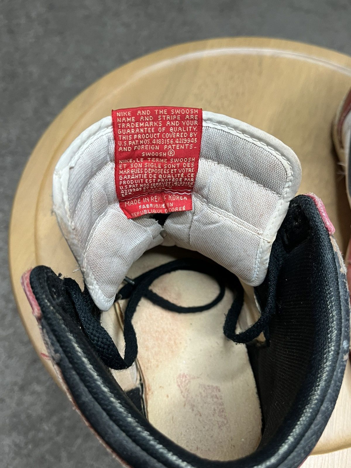 Jordan Brand × Nike × Vintage 1985 Jordan 1 Size US 9 / EU 42 - 7 Thumbnail