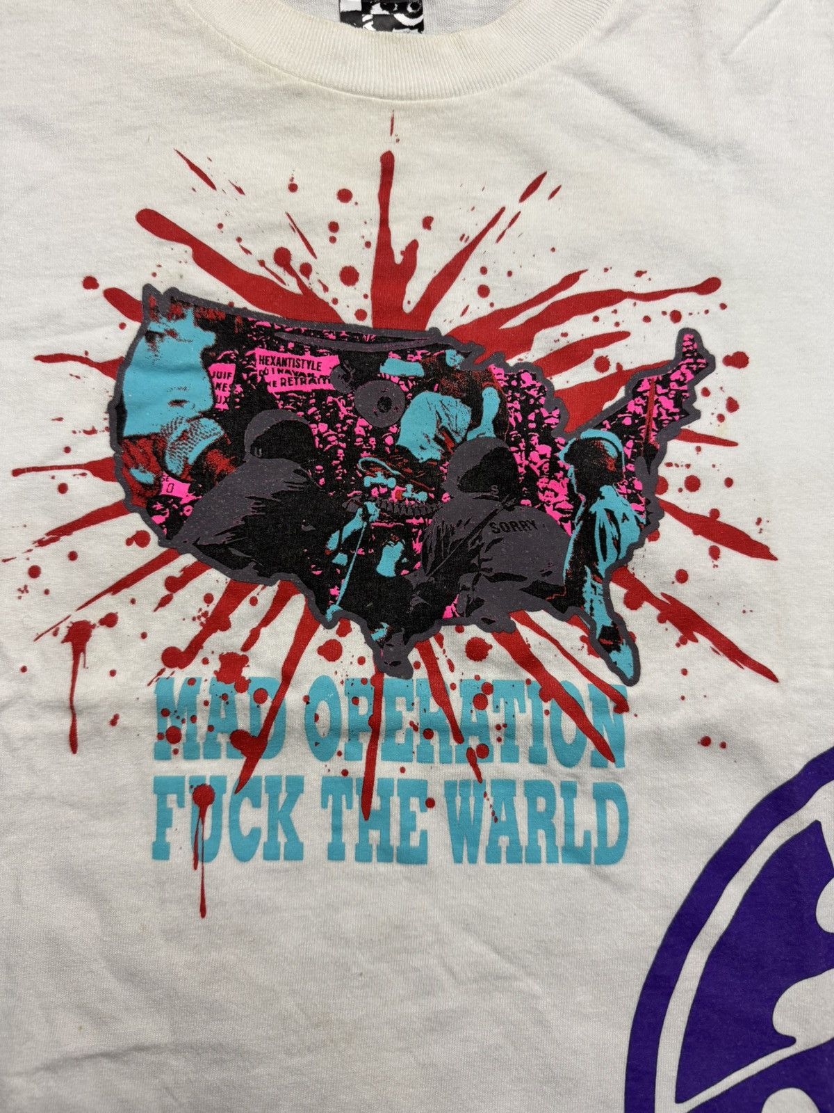 Japanese Brand hex anti syle - nice grafiti tshirt Size US S / EU 44-46 / 1 - 3 Thumbnail