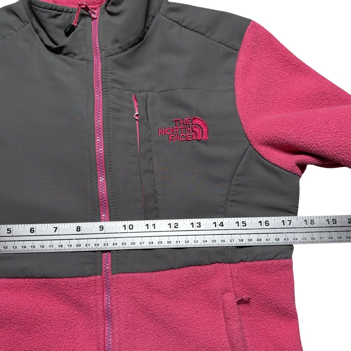 The North Face The North Face Women’s Pink Gray Denali Fleece Jacket XS Size XS / US 0-2 / IT 36-38 - 5 Thumbnail