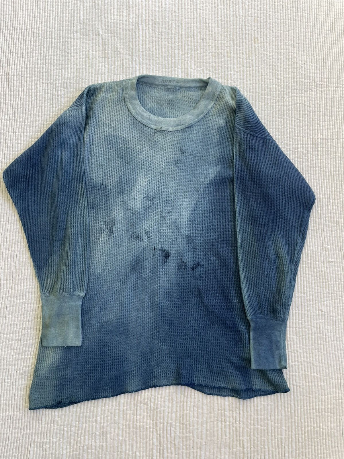 Indigo Indigo Schloppy Dyed Sun Faded Thermal Size US M / EU 48-50 / 2 - 1 Thumbnail