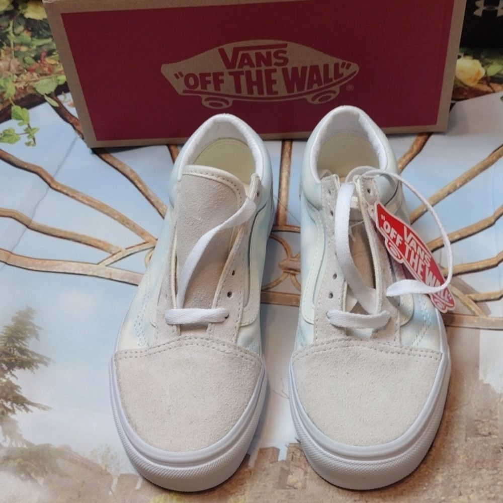 Vans Vans bleach wash ballad blue sneakers size 5 Size US 5 / IT 35 - 2 Thumbnail