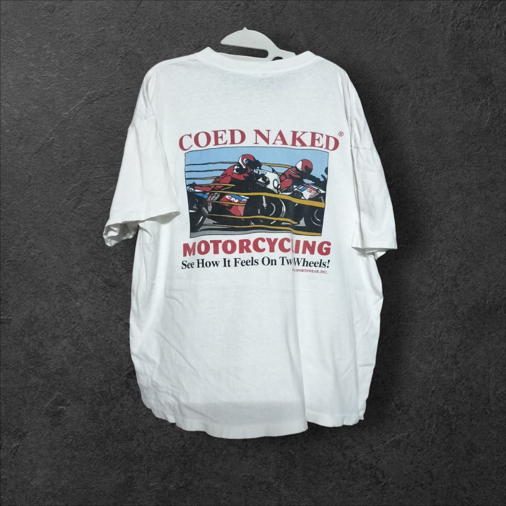 Vintage Vintage 90s Coed Naked Racing Team Single Stitch Size US XL / EU 56 / 4 - 1 Thumbnail